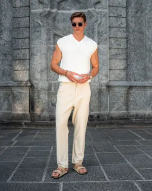 Linen Pants Beige