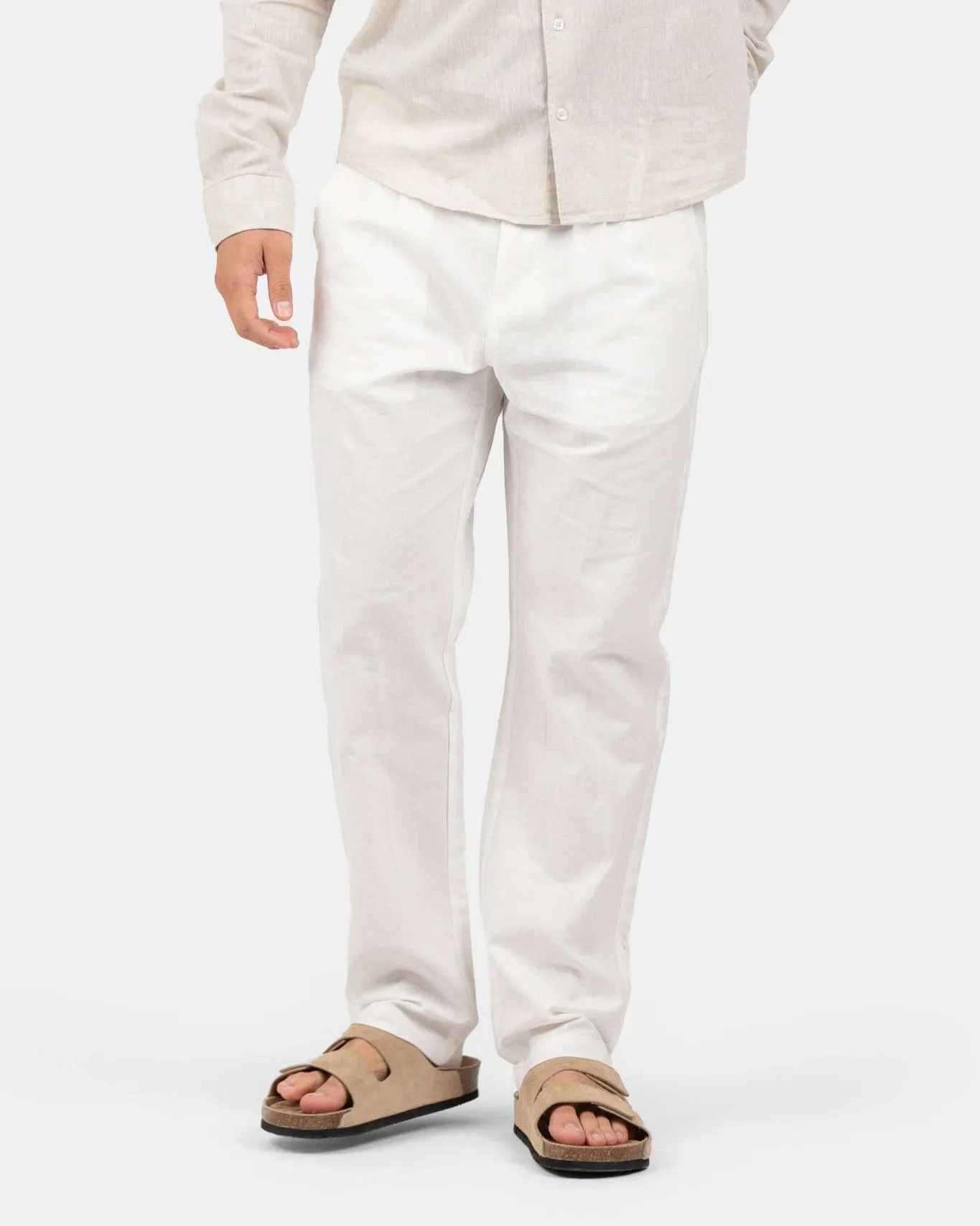 Linen Pants White