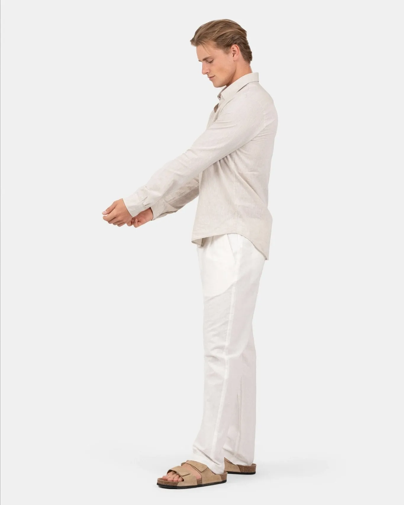 Linen Pants White
