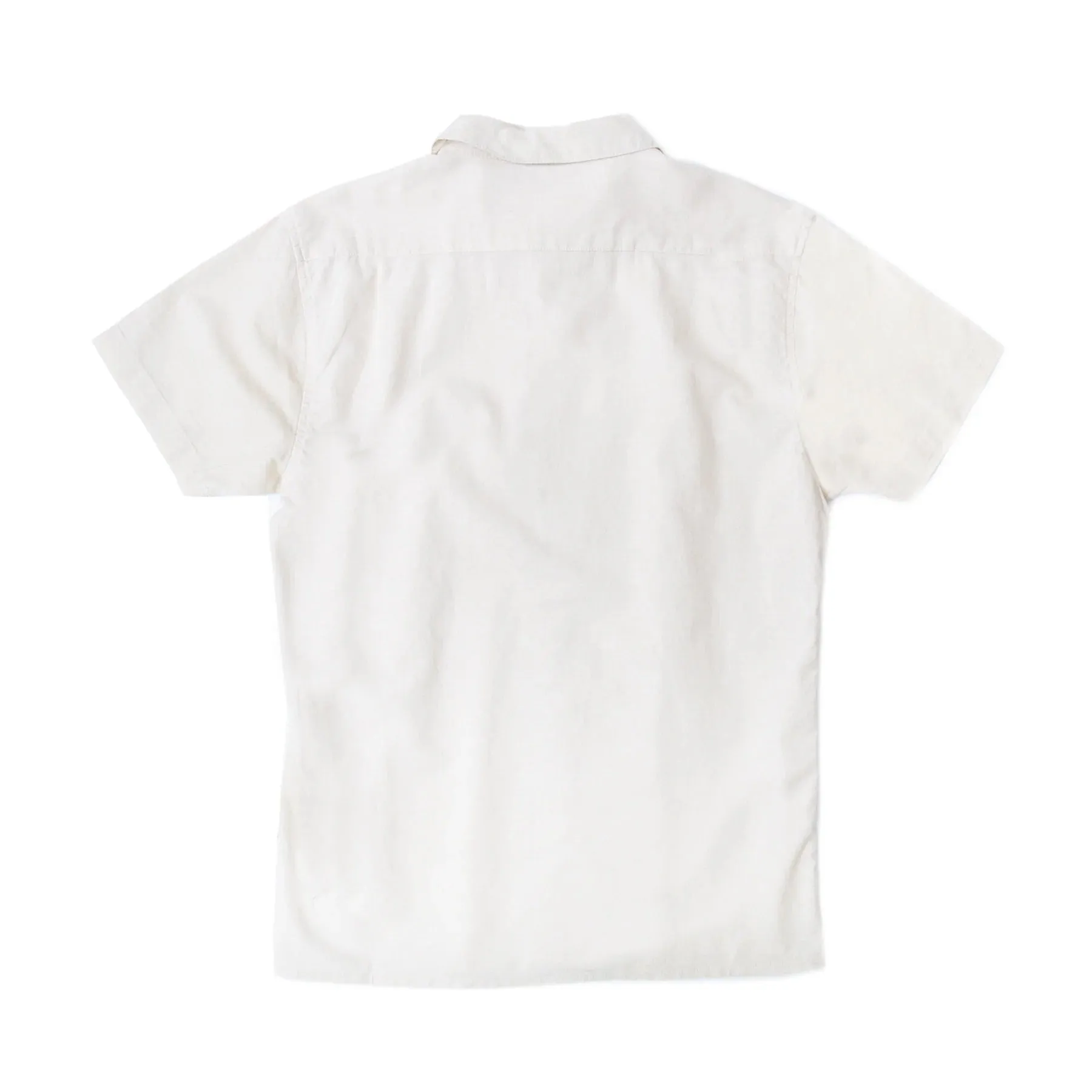 Linen S/S Shirt - Bone