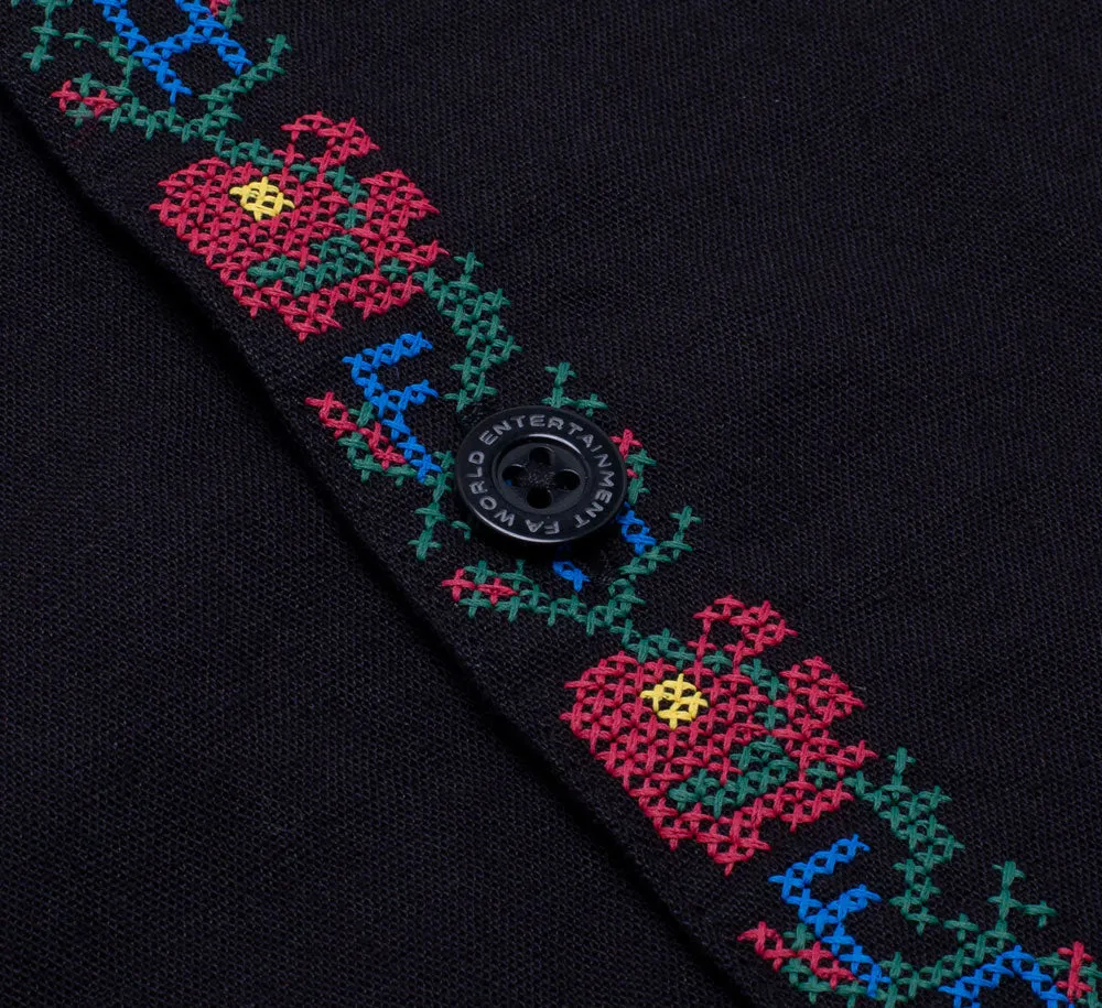 LINEN TETRIS CLUB SHIRT