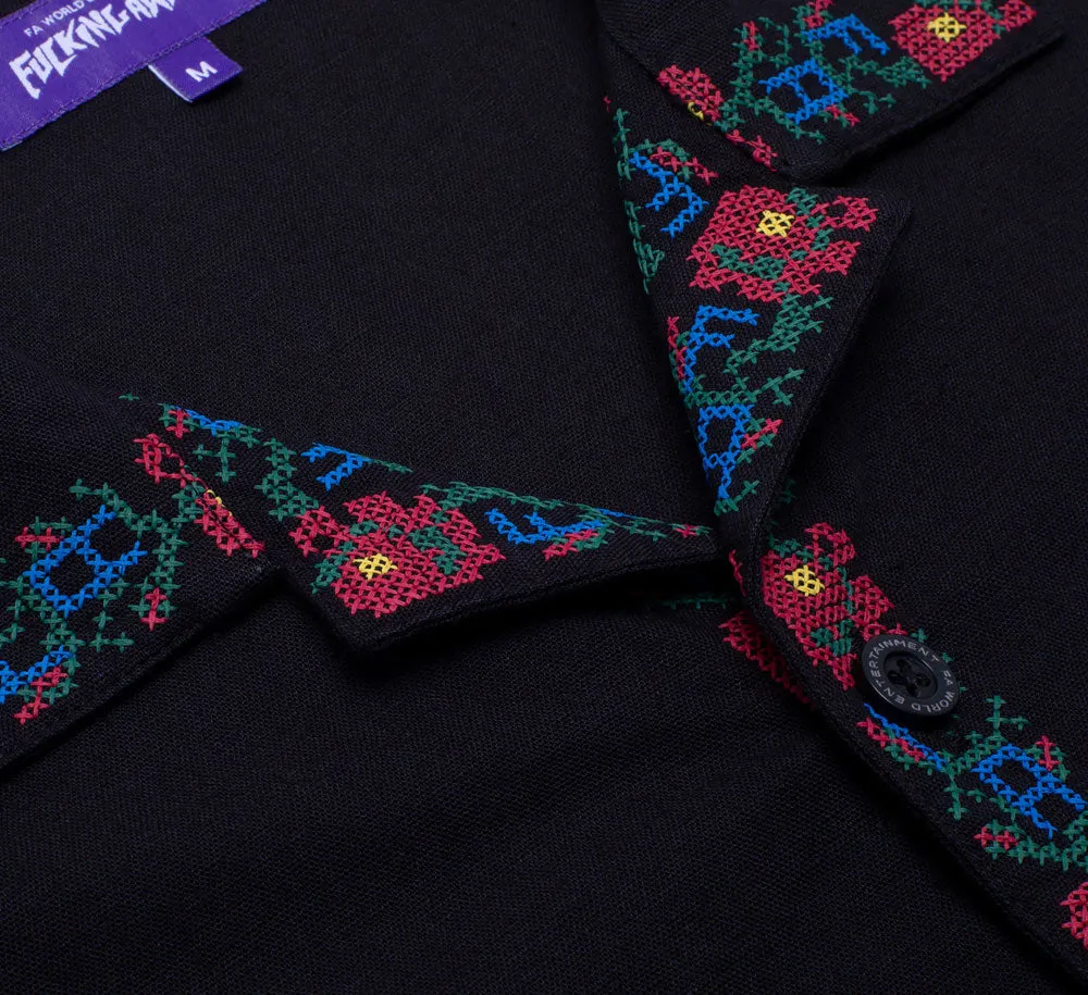 LINEN TETRIS CLUB SHIRT
