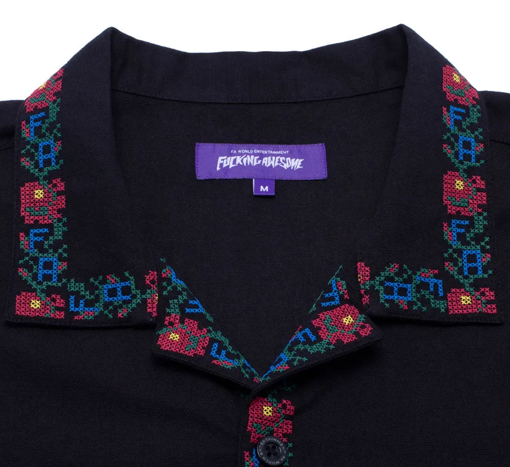 LINEN TETRIS CLUB SHIRT
