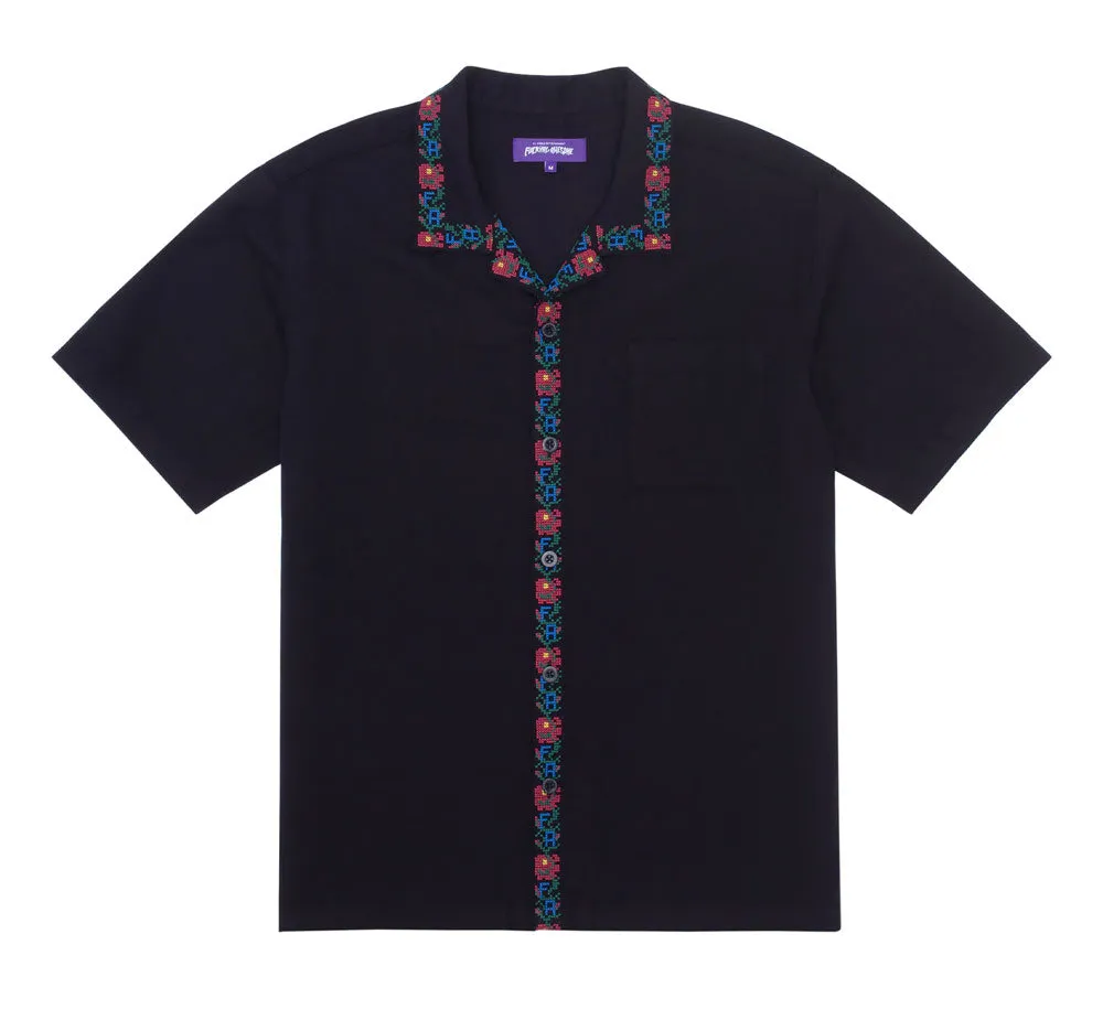 LINEN TETRIS CLUB SHIRT