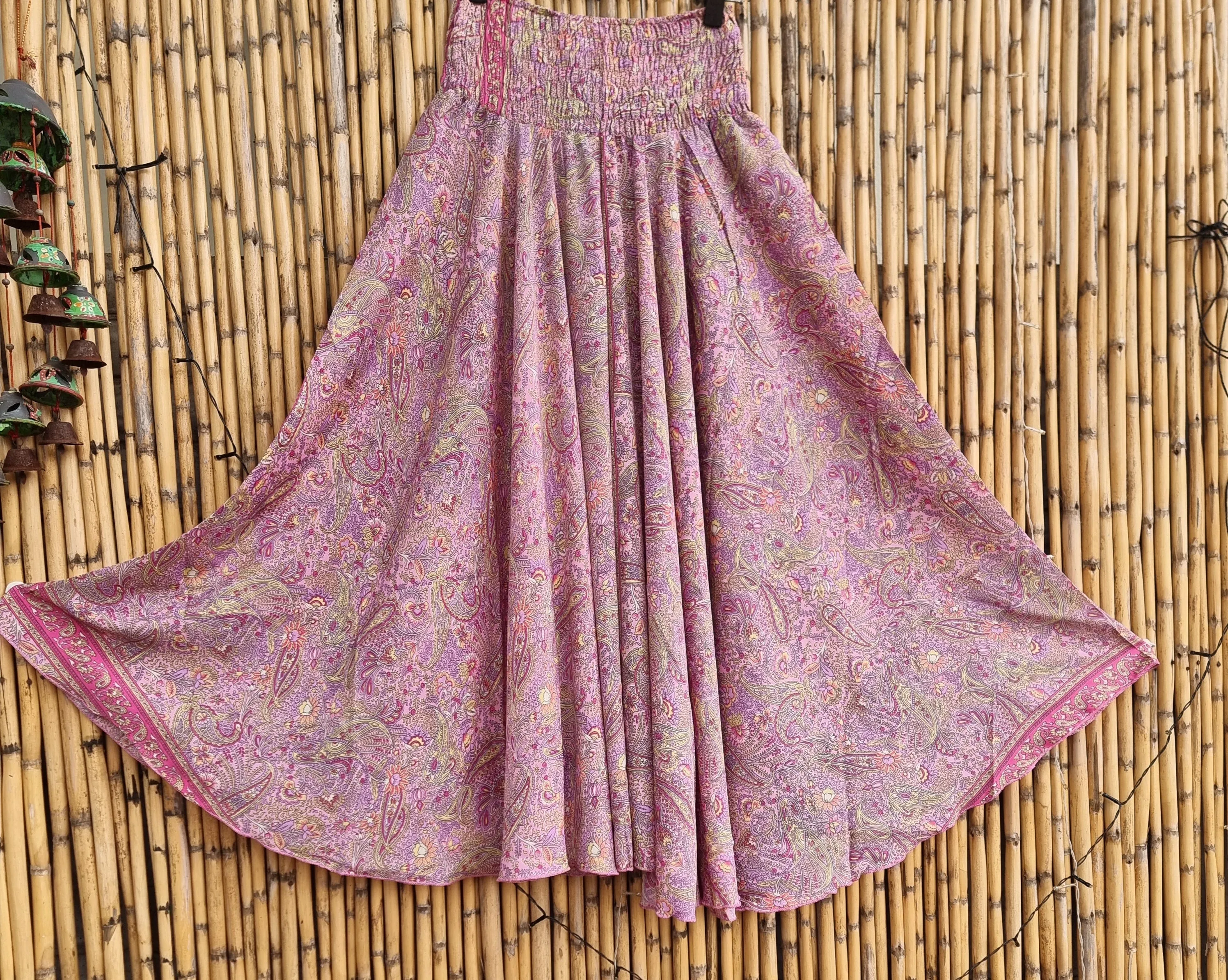 Lotus Luxe Silk Umbrella Pants