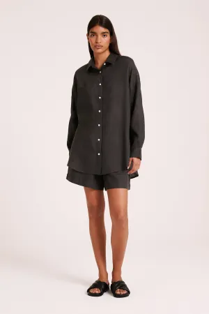 LOUNGE HERITAGE LINEN SHIRT