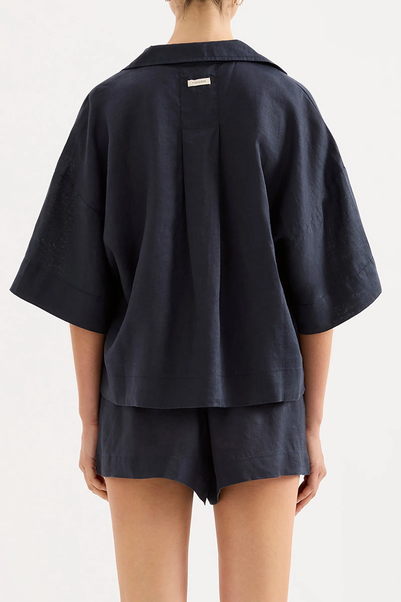 LOUNGE LINEN SHIRT