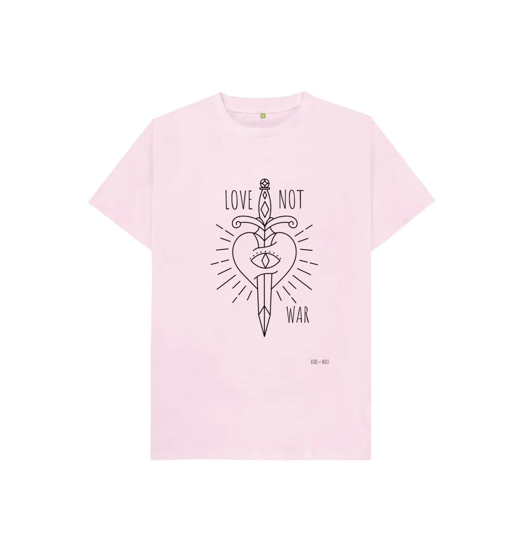 Love Not War Kids Short Sleeve Tee