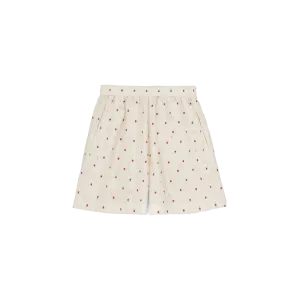 Lulu Shorts Flore, Mix Creme