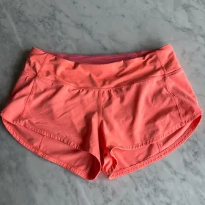 Lululemon Speed Up Low Rise 2.5in Shorts