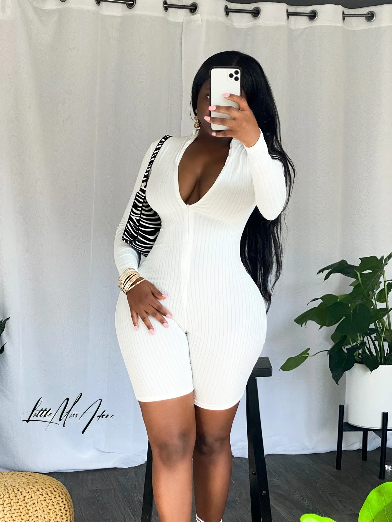 LUXURY LUSH (WHITE) | BODYSUIT