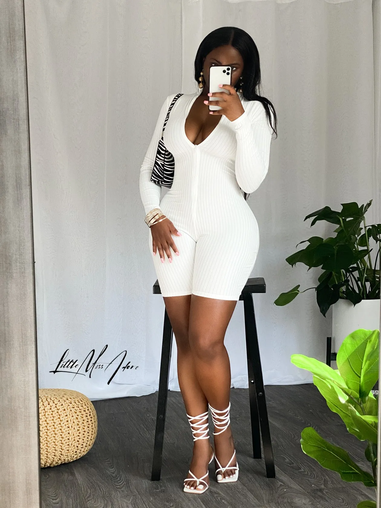 LUXURY LUSH (WHITE) | BODYSUIT