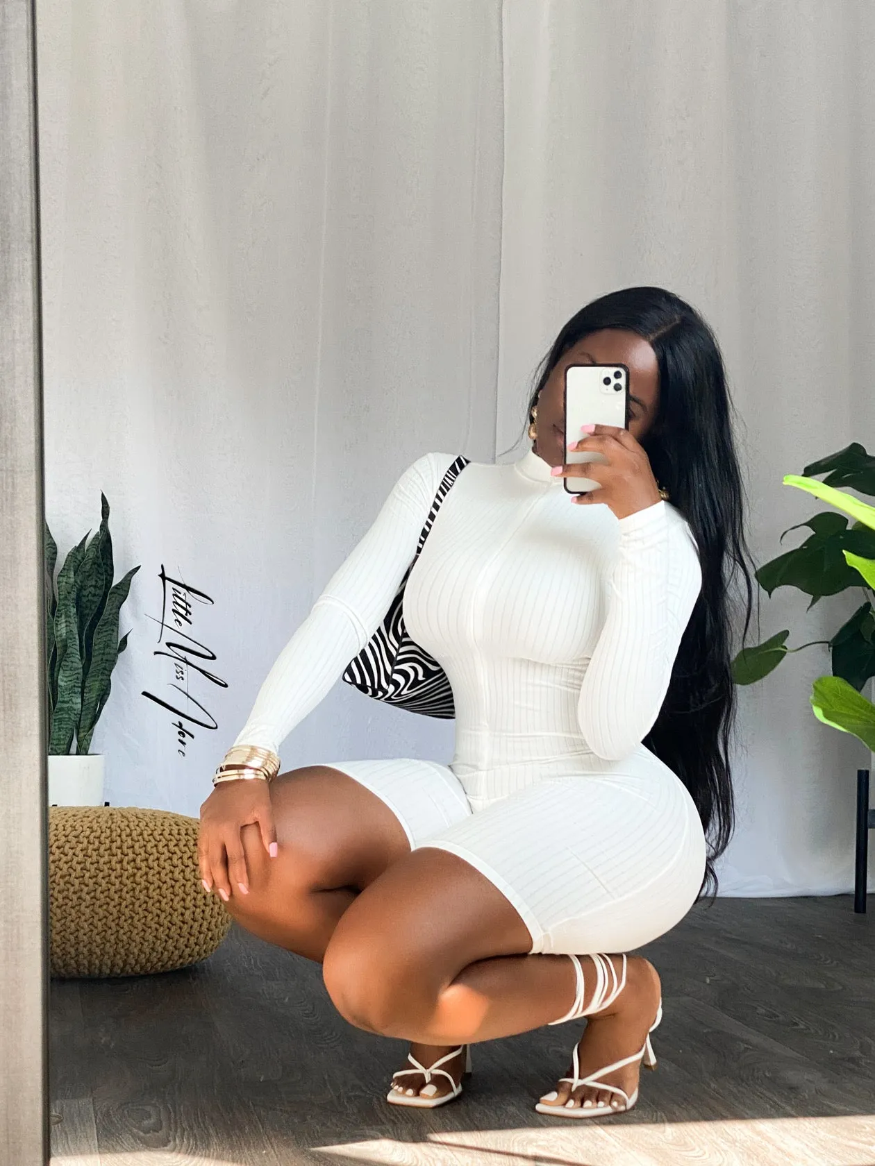 LUXURY LUSH (WHITE) | BODYSUIT