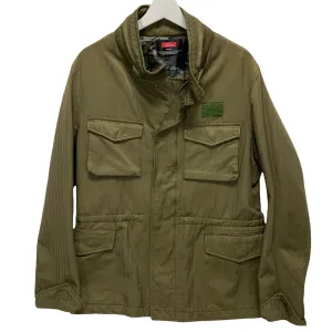 [M] Futura Laboratories Herringbone Camo-Lined M-65 Jacket