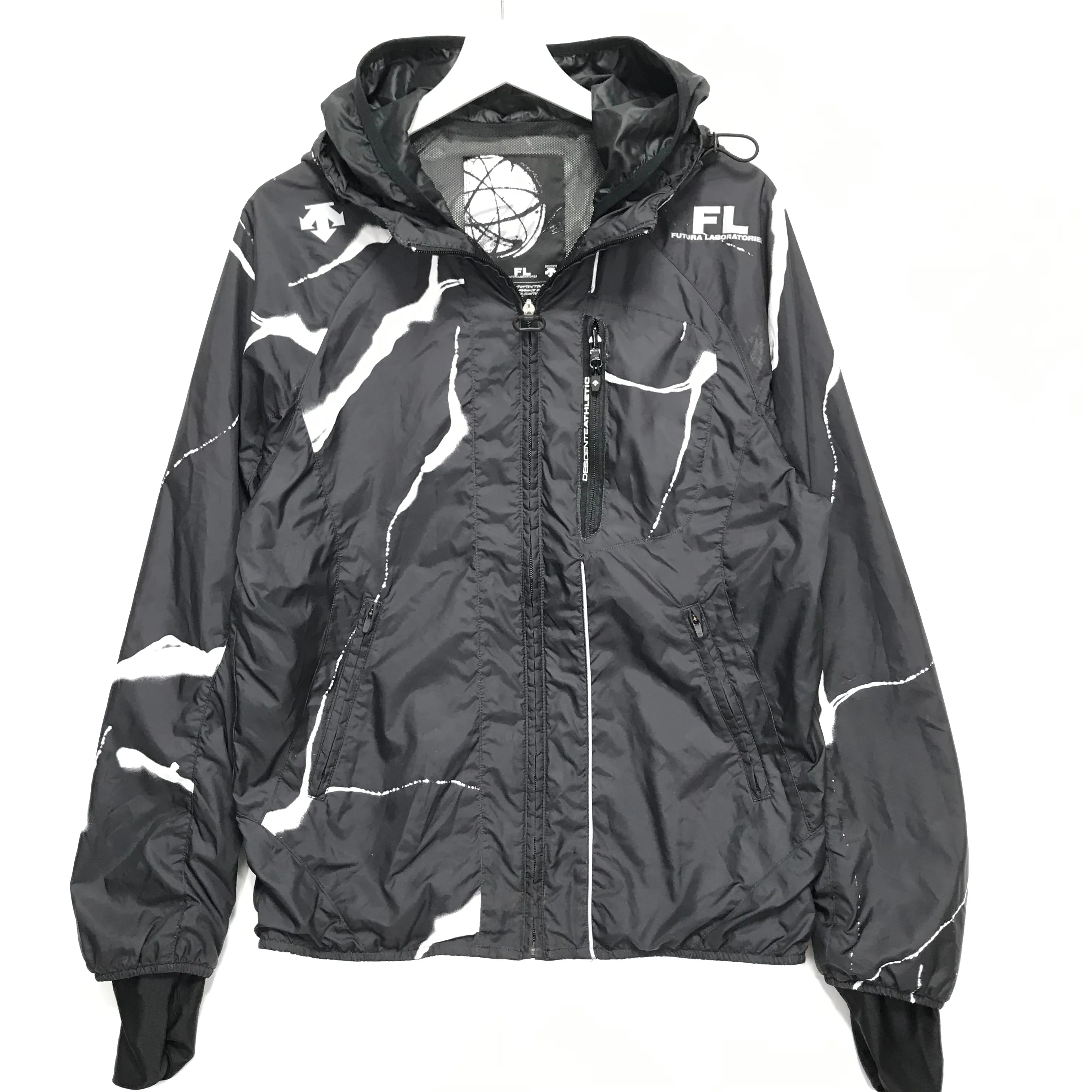[M] Futura Laboratories x Descente Packable Nylon Hooded Jacket