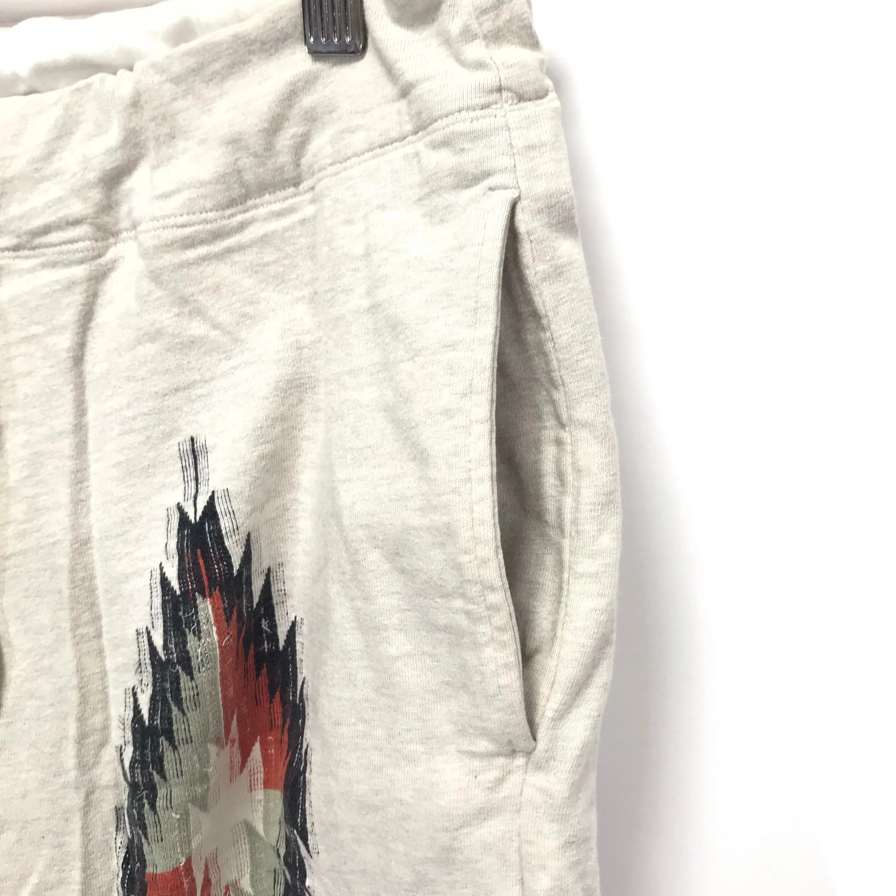 [M] Kapital Aztec Pattern Sweat Shorts