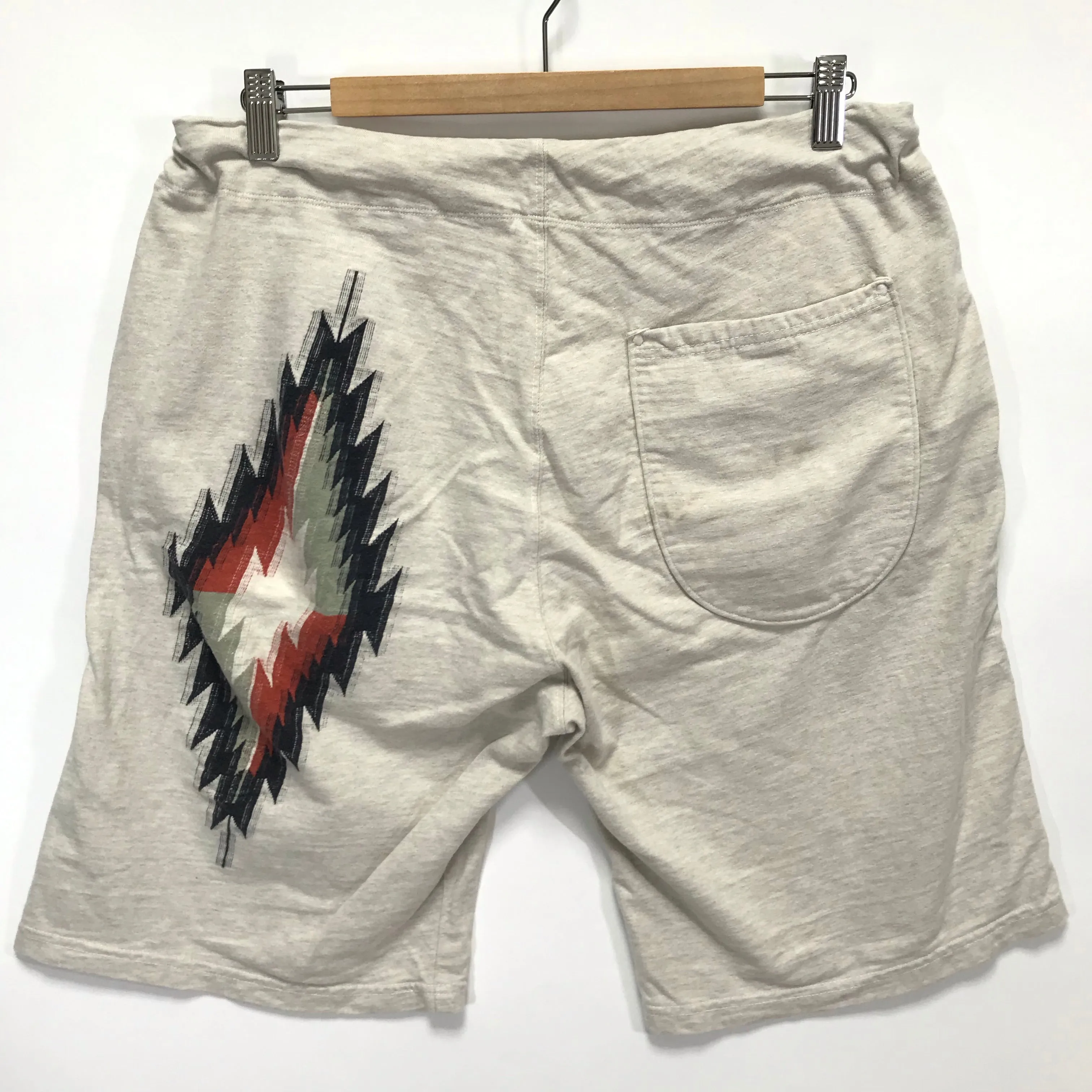 [M] Kapital Aztec Pattern Sweat Shorts