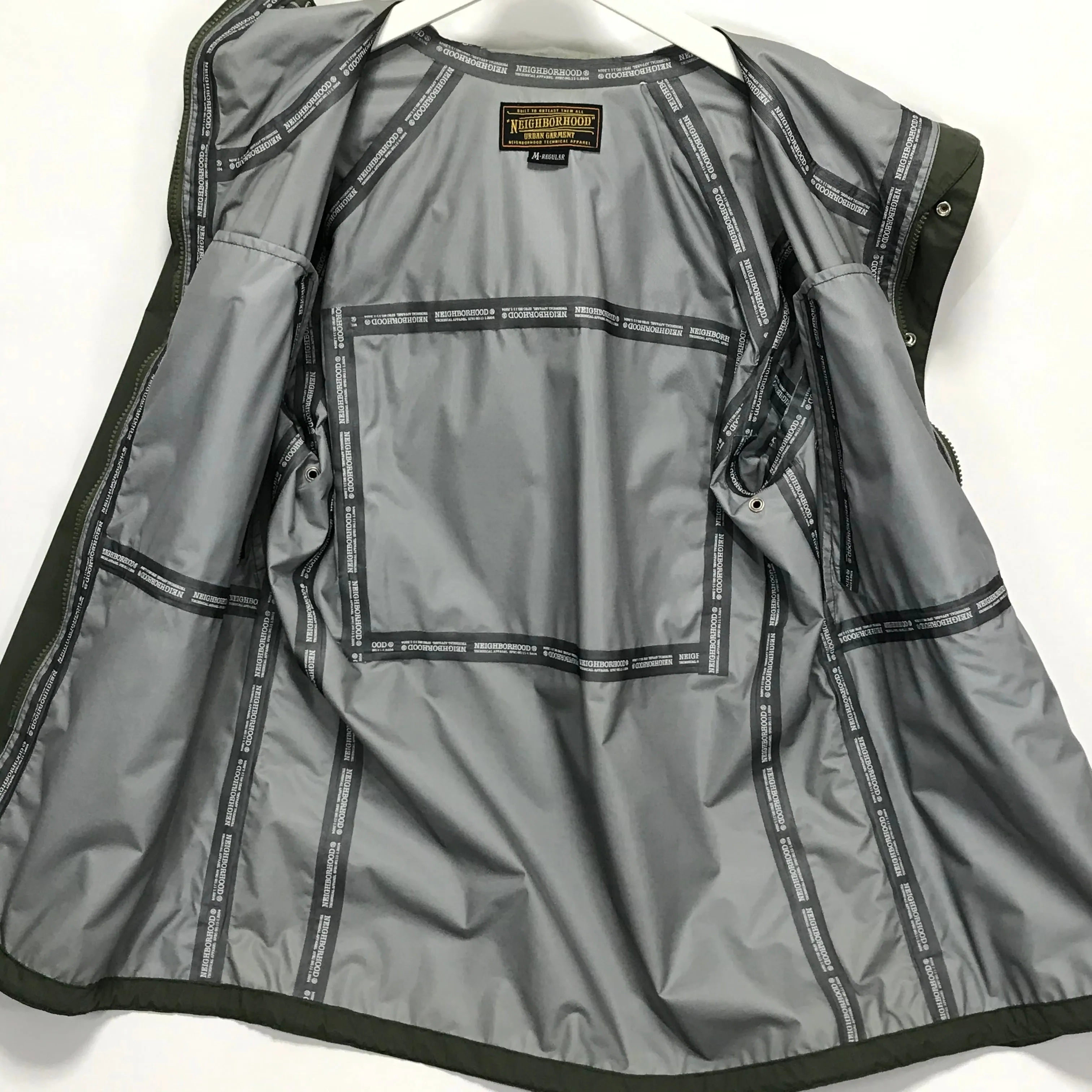 [M] Neighborhood 11SS Rain Shelter N-Jacket Olive
