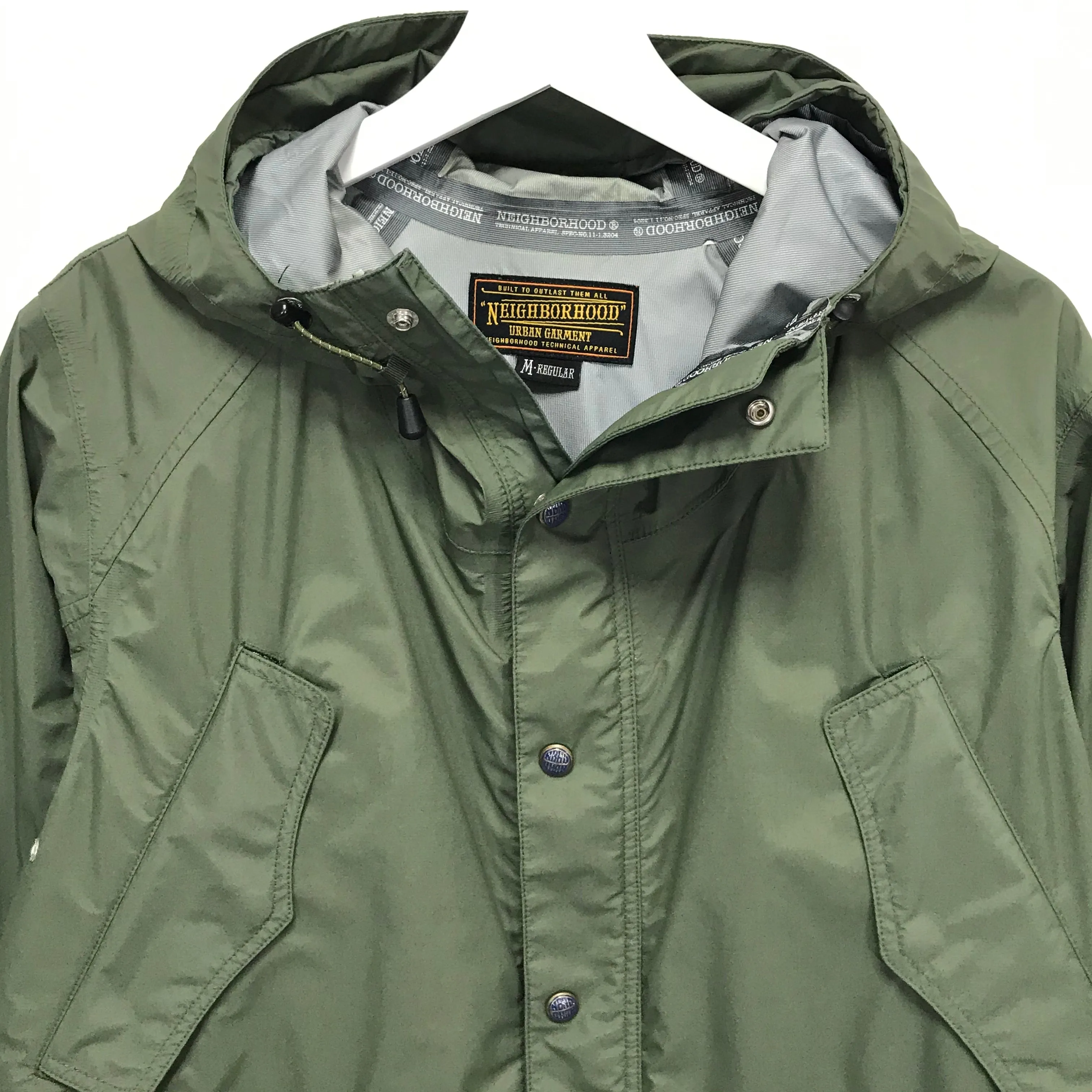 [M] Neighborhood 11SS Rain Shelter N-Jacket Olive