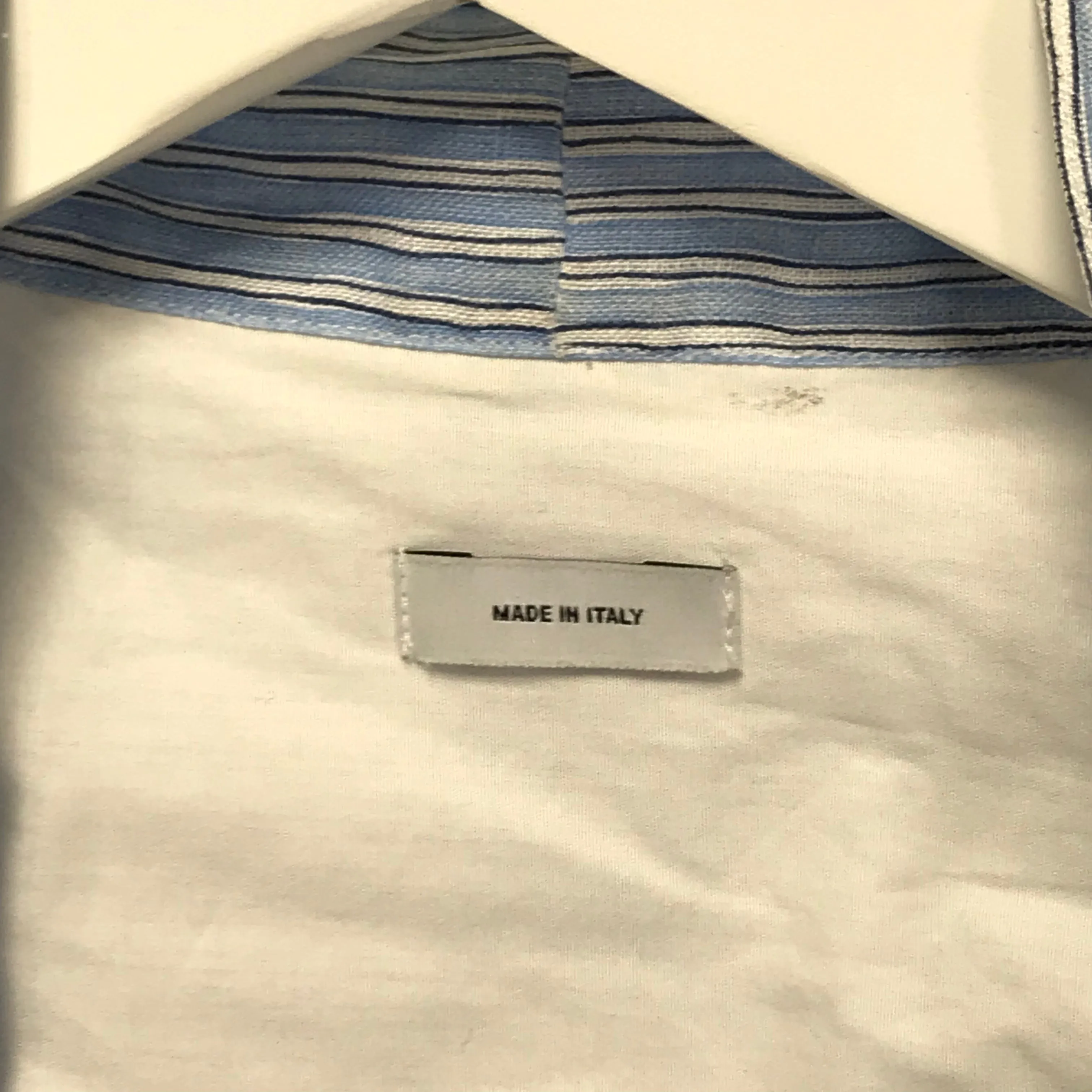 [M] VISVIM 13SS Visvim Lhamo Shirt IT (Italy) Linen Stripe