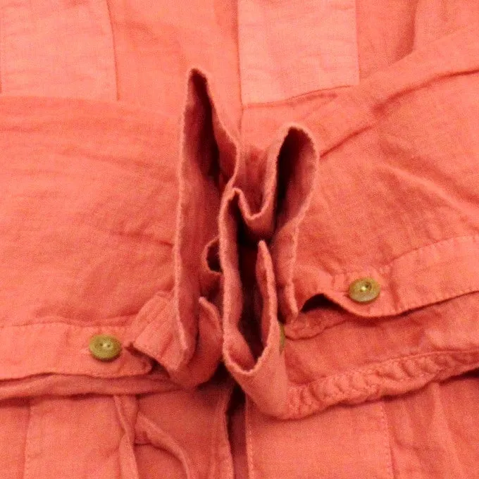 [M] VISVIM 18SS Lhamo Shirt Linen Salmon