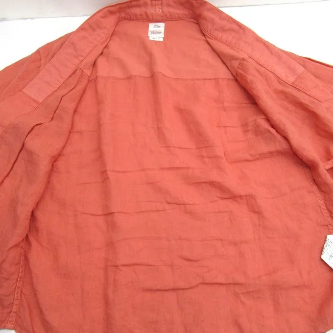 [M] VISVIM 18SS Lhamo Shirt Linen Salmon