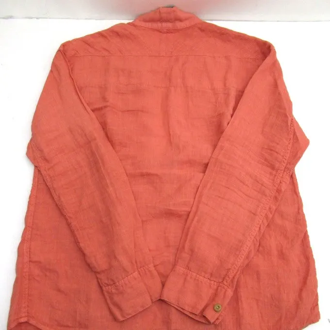 [M] VISVIM 18SS Lhamo Shirt Linen Salmon