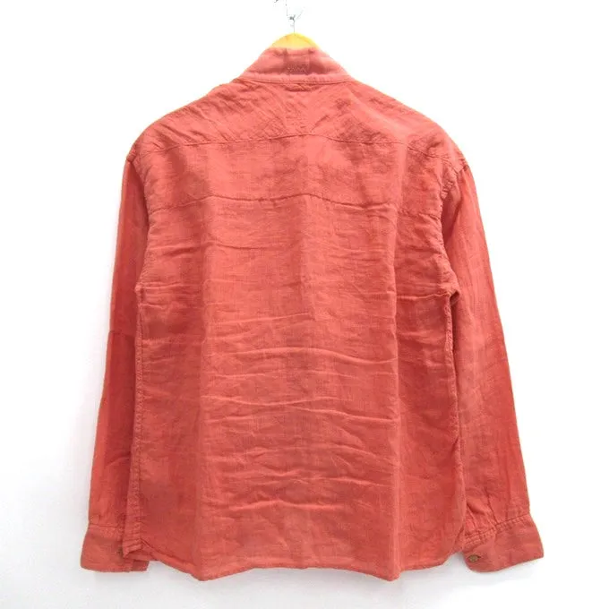 [M] VISVIM 18SS Lhamo Shirt Linen Salmon