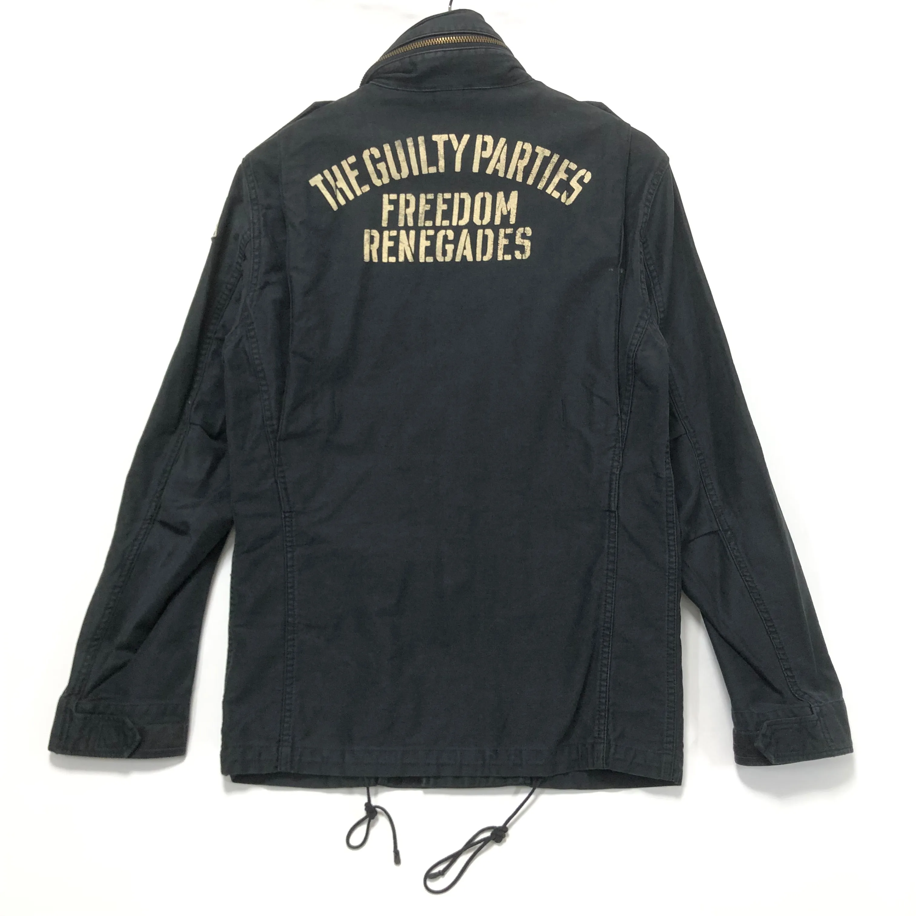 [M] Wacko Maria Freedom Renegades M-65 Jacket Navy