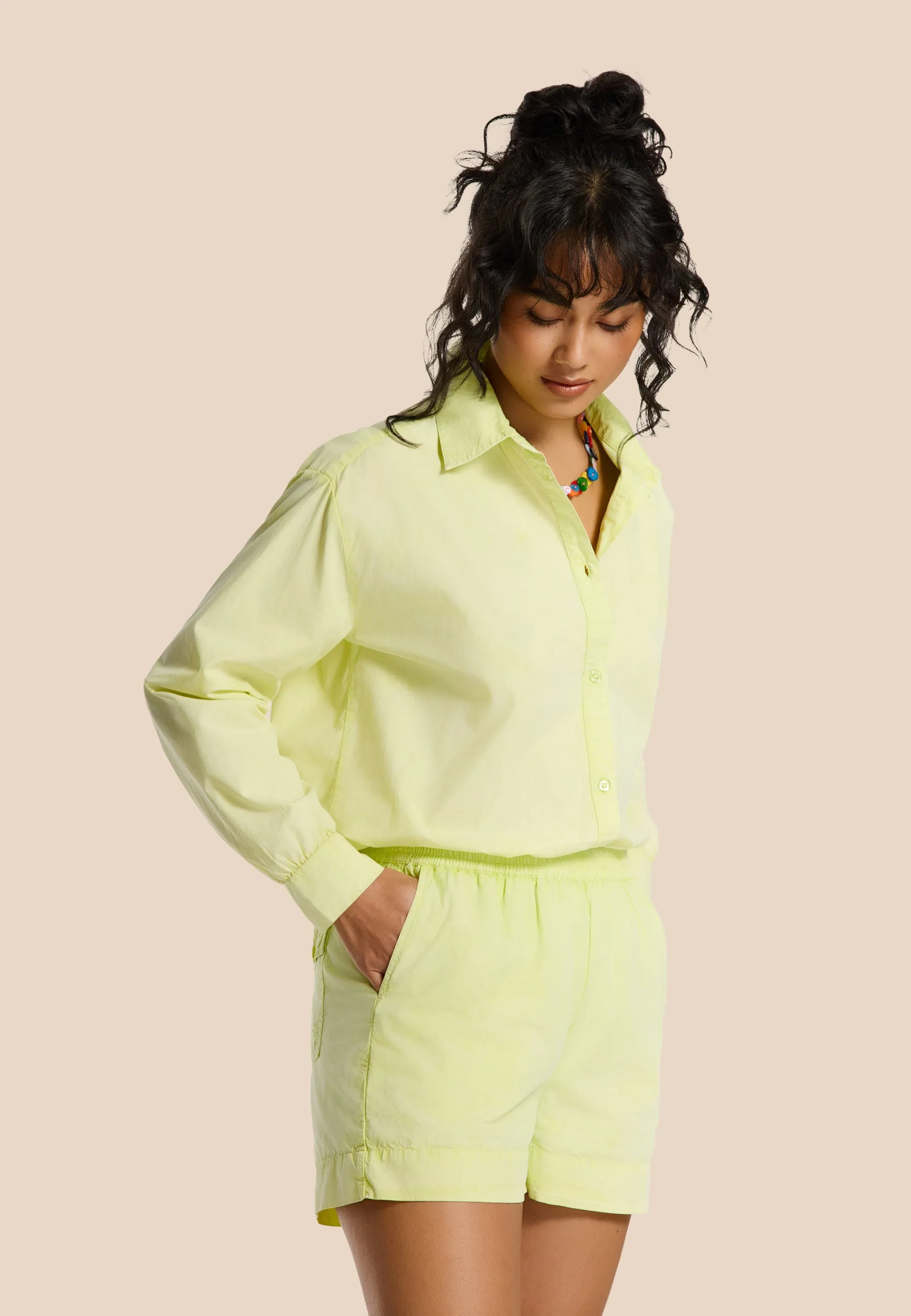 MACIE shorts | lime