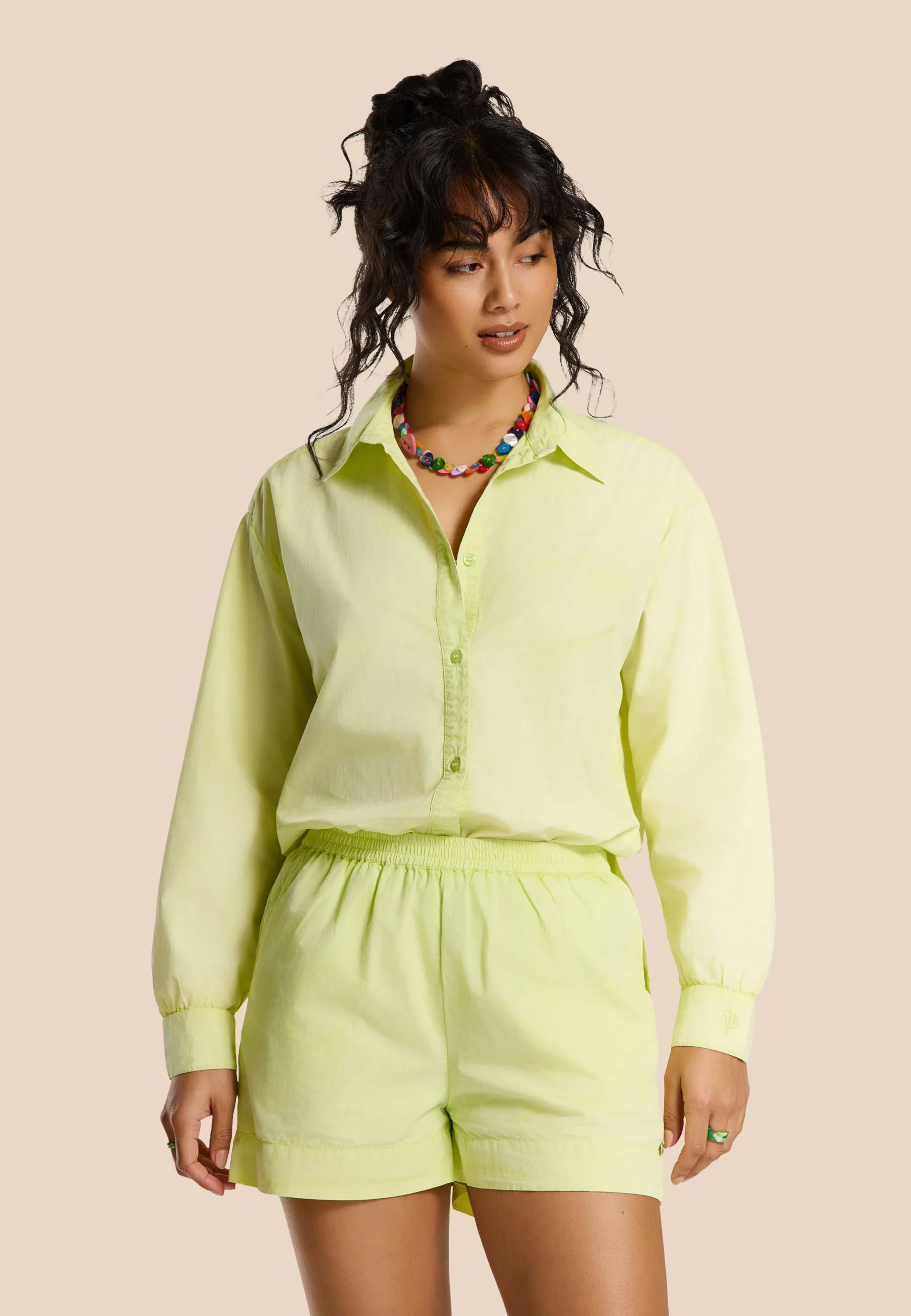 MACIE shorts | lime