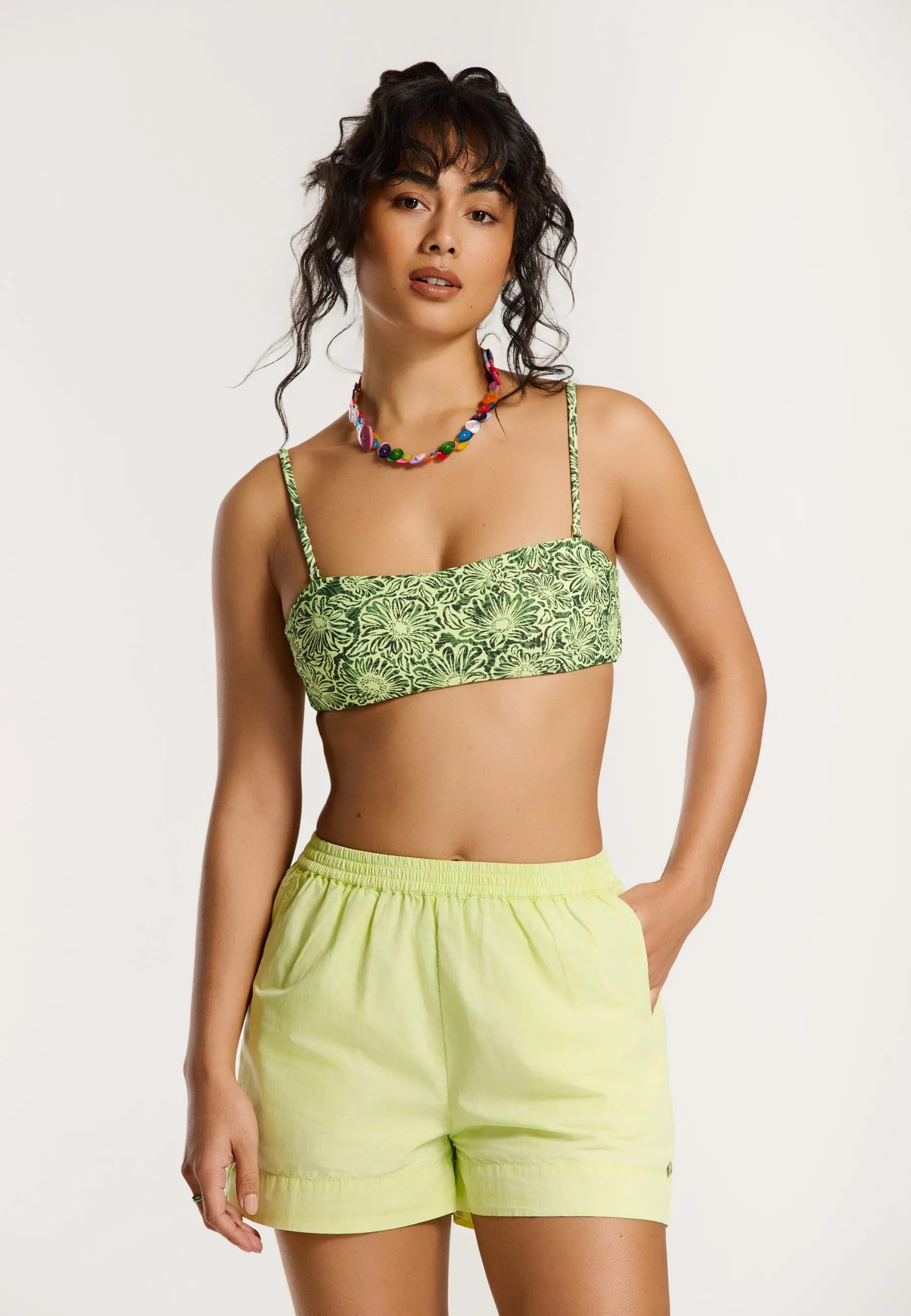 MACIE shorts | lime
