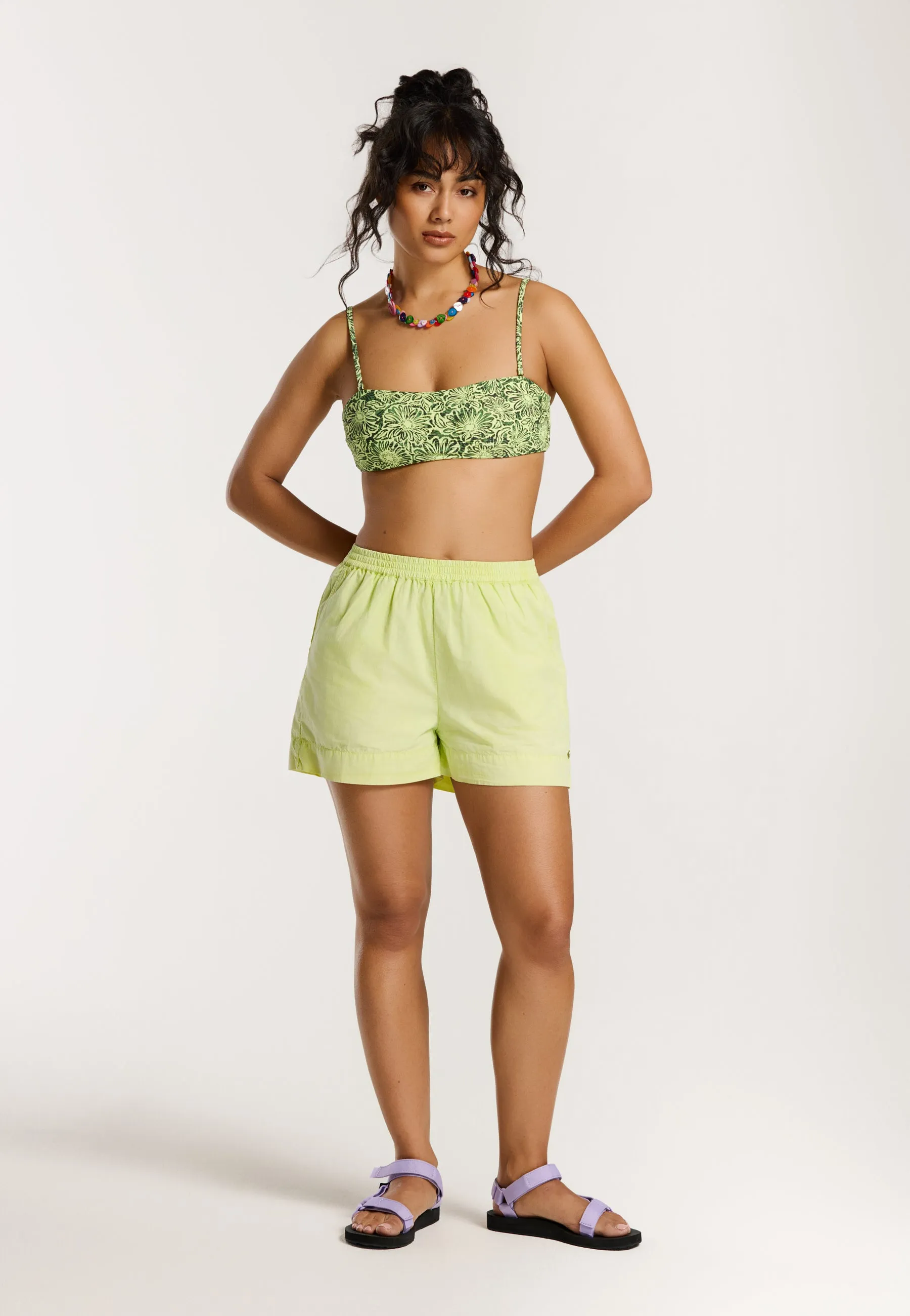 MACIE shorts | lime