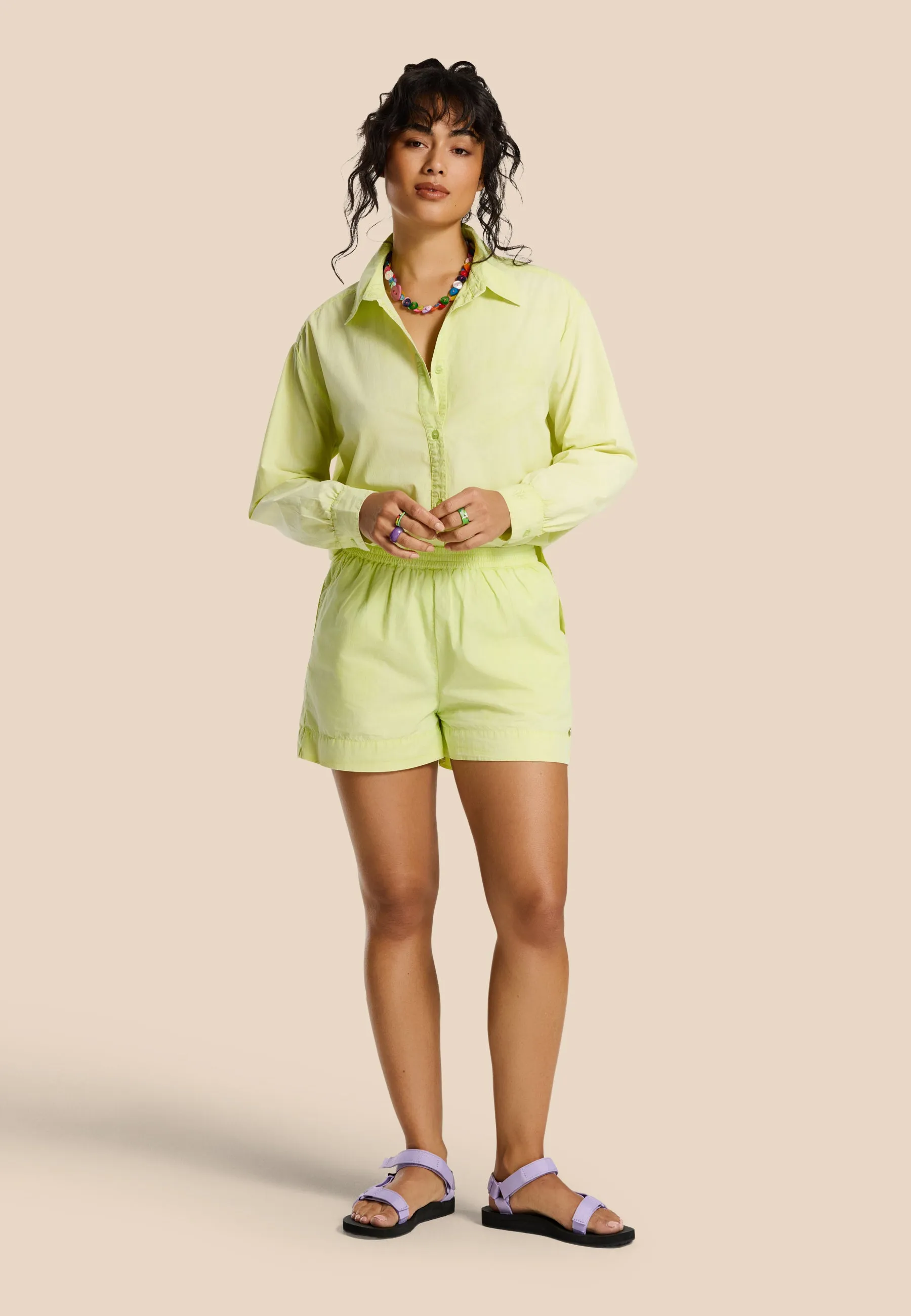 MACIE shorts | lime