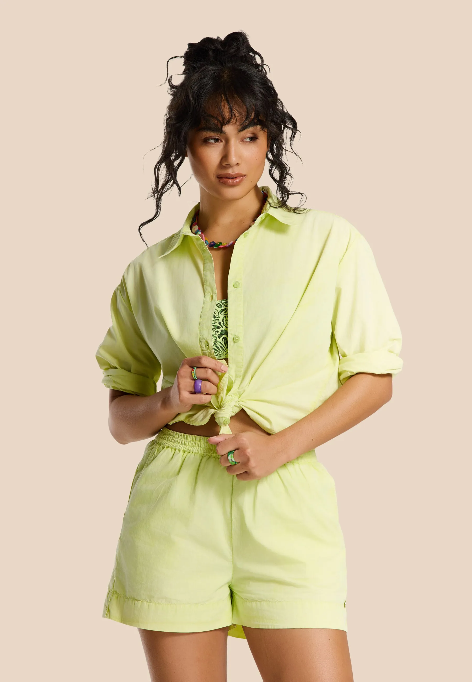 MACIE shorts | lime