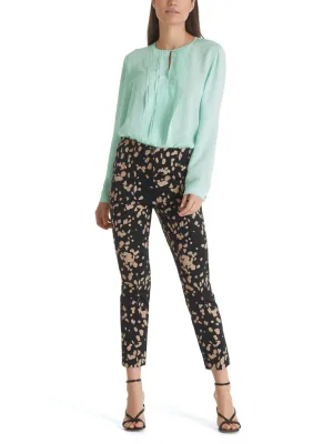 MarcCain Printed Pants in Scuba Jersey tc8111j08