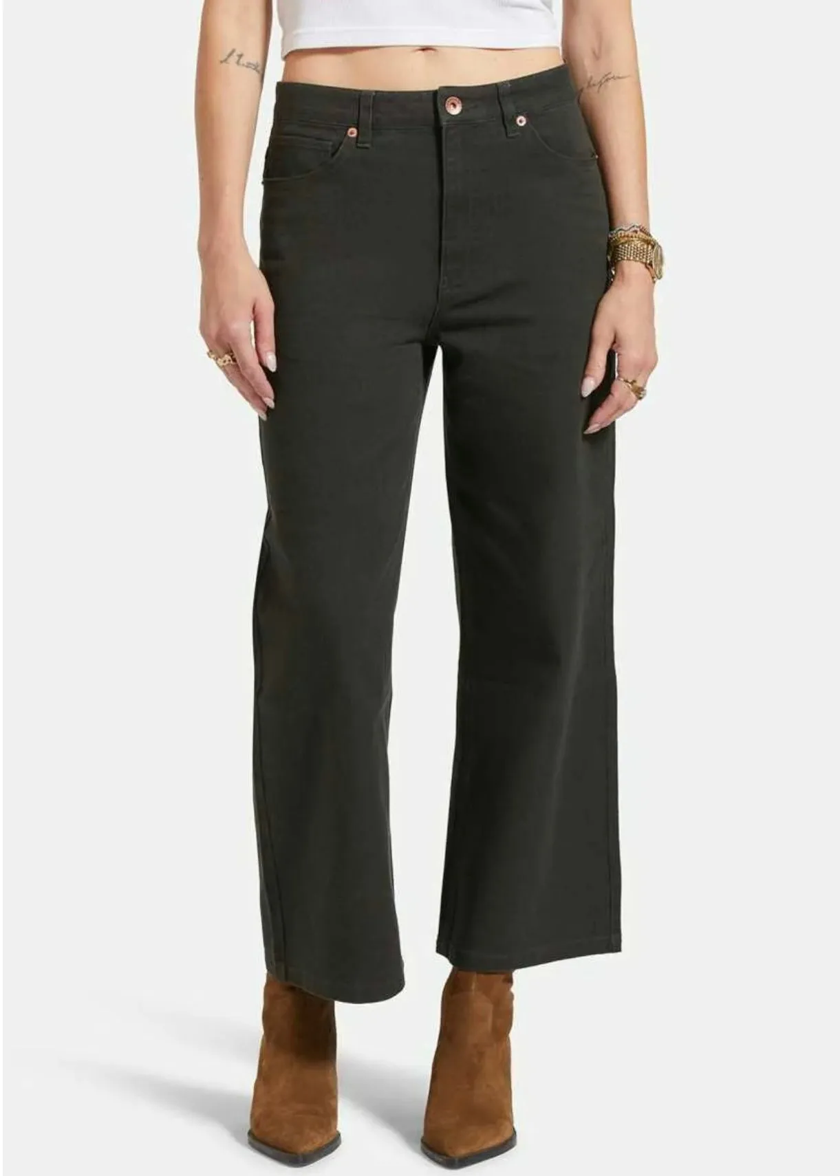 Margo Cropped 5 Pocket Pant