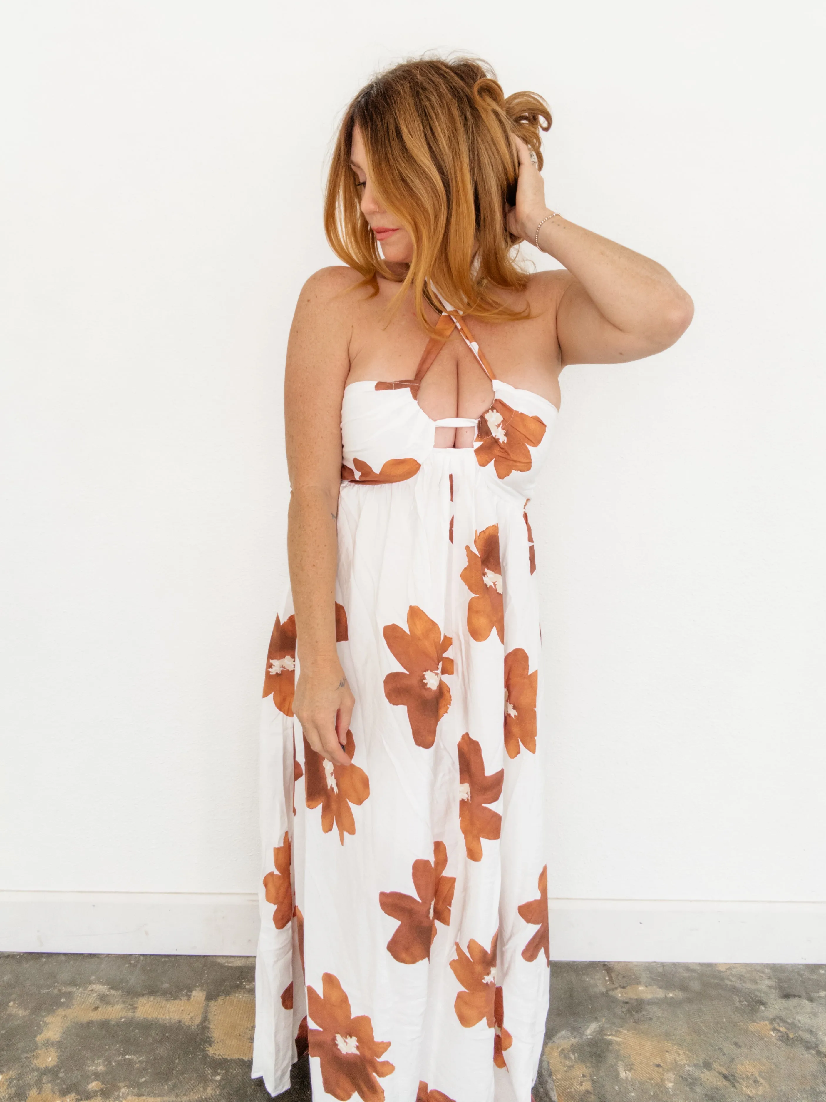 Meadow Floral Maxi Dress