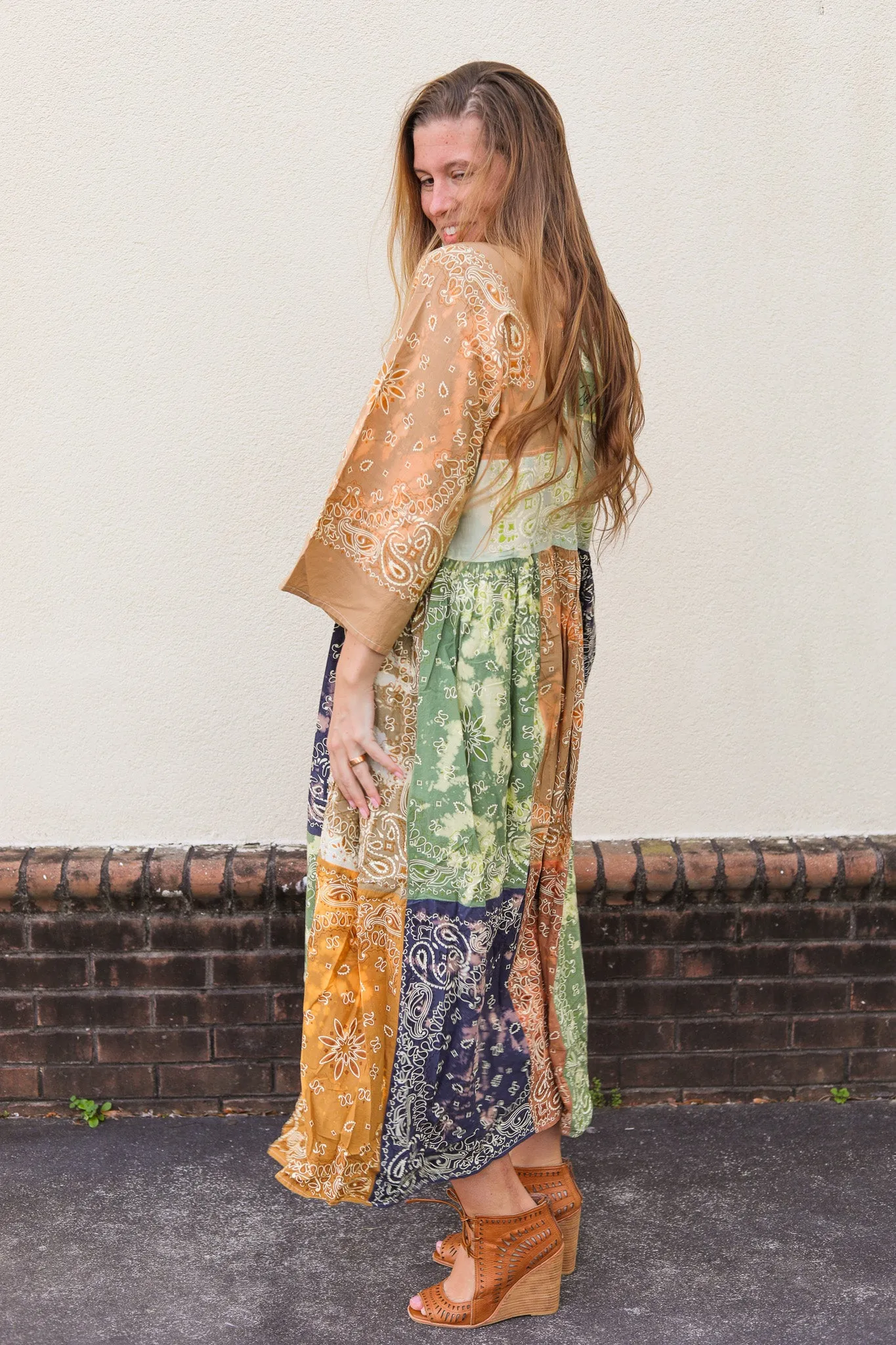 Meadow Oaks Patchwork Dress