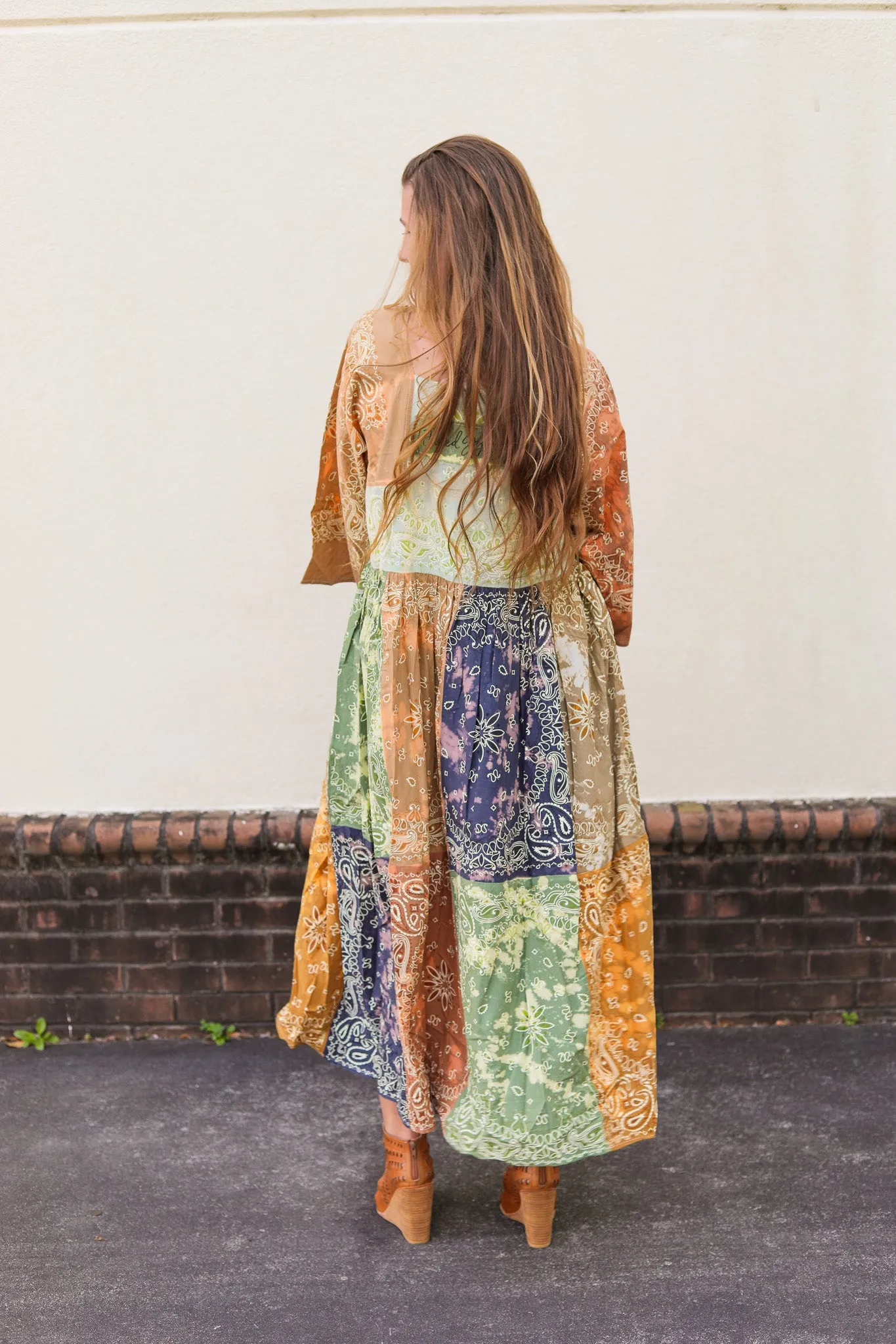 Meadow Oaks Patchwork Dress