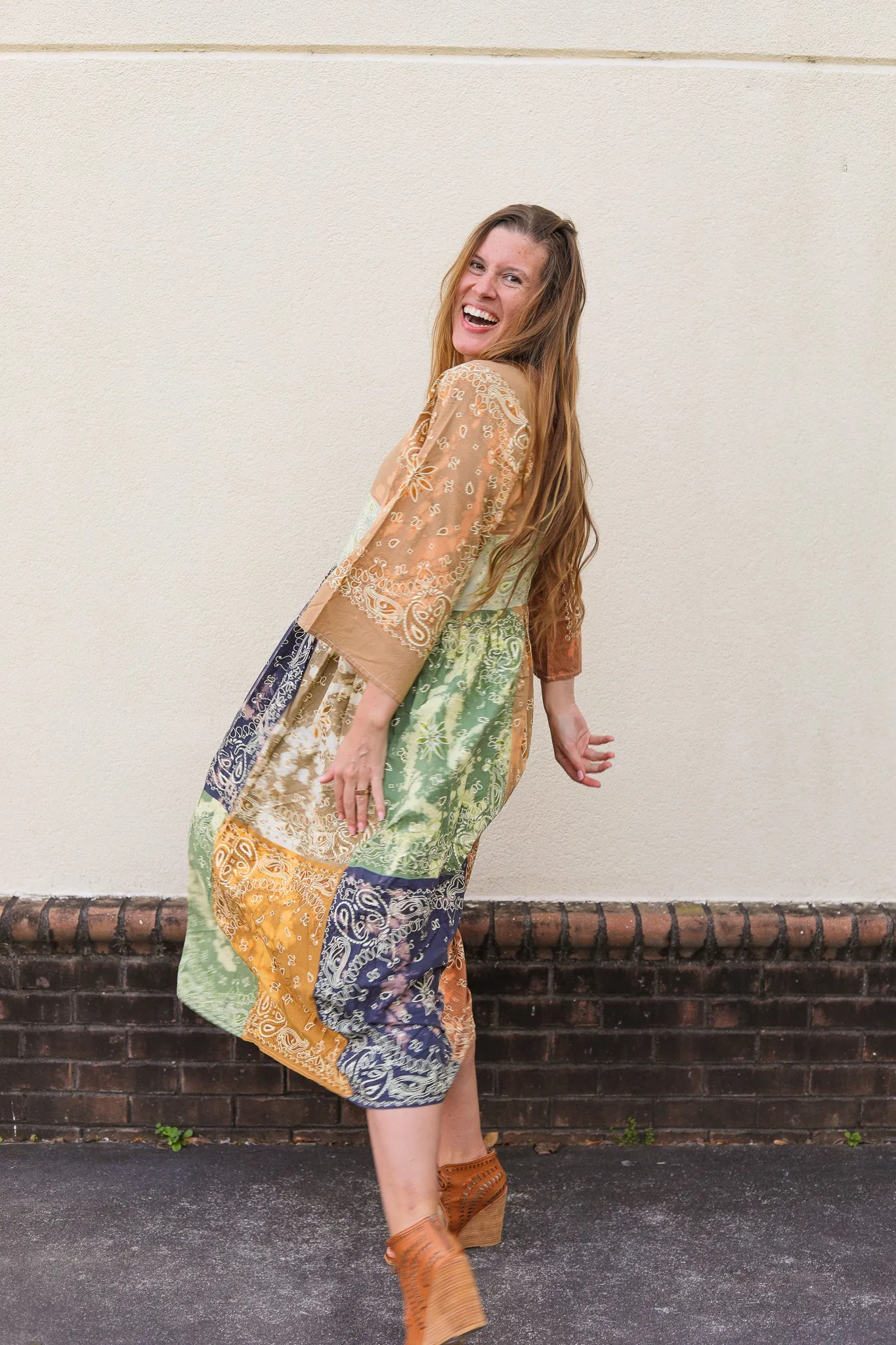 Meadow Oaks Patchwork Dress