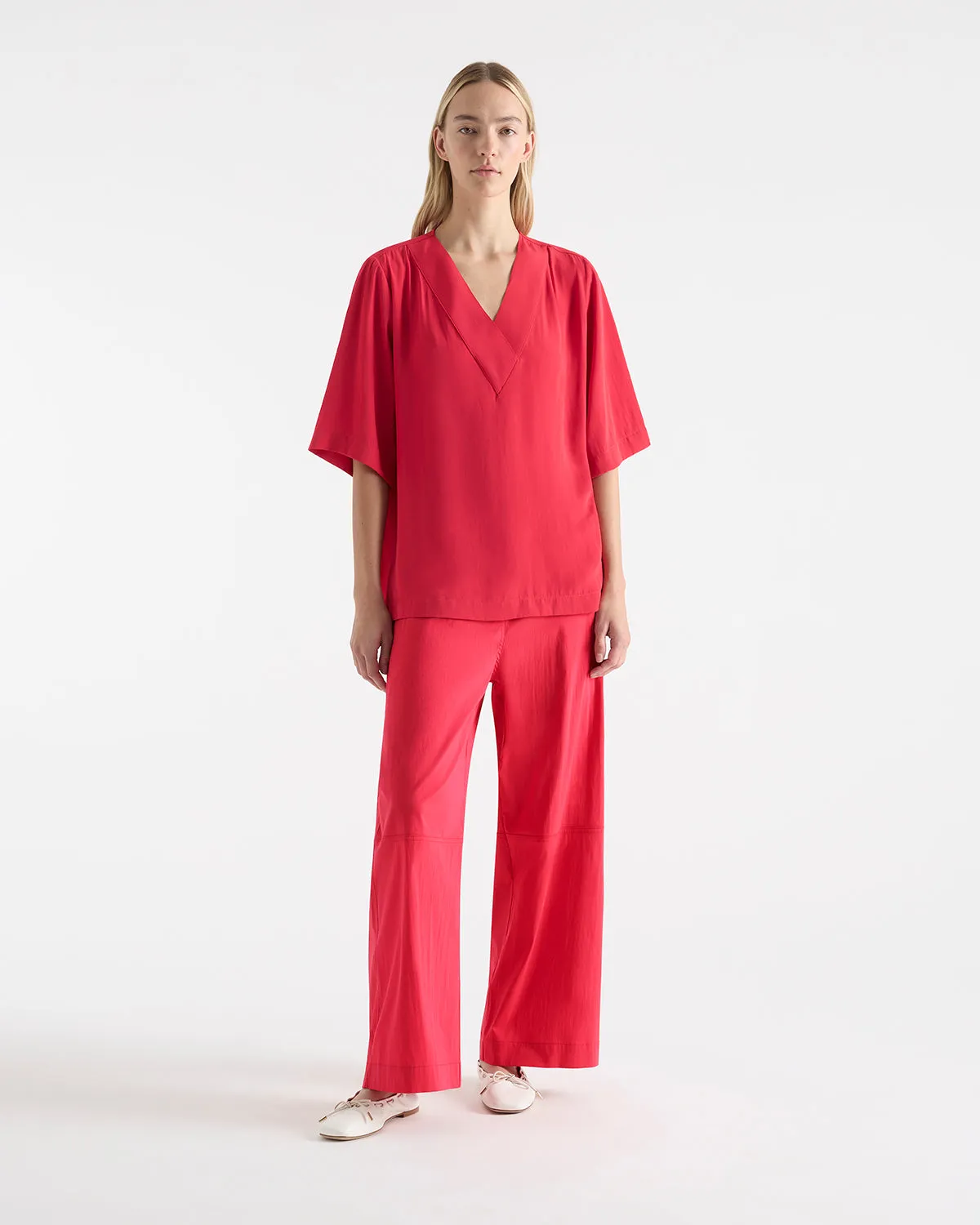 Mela Purdie Slice Pace Pant in Geranium F65 1825