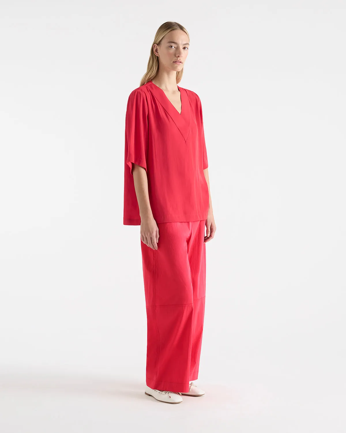 Mela Purdie Slice Pace Pant in Geranium F65 1825