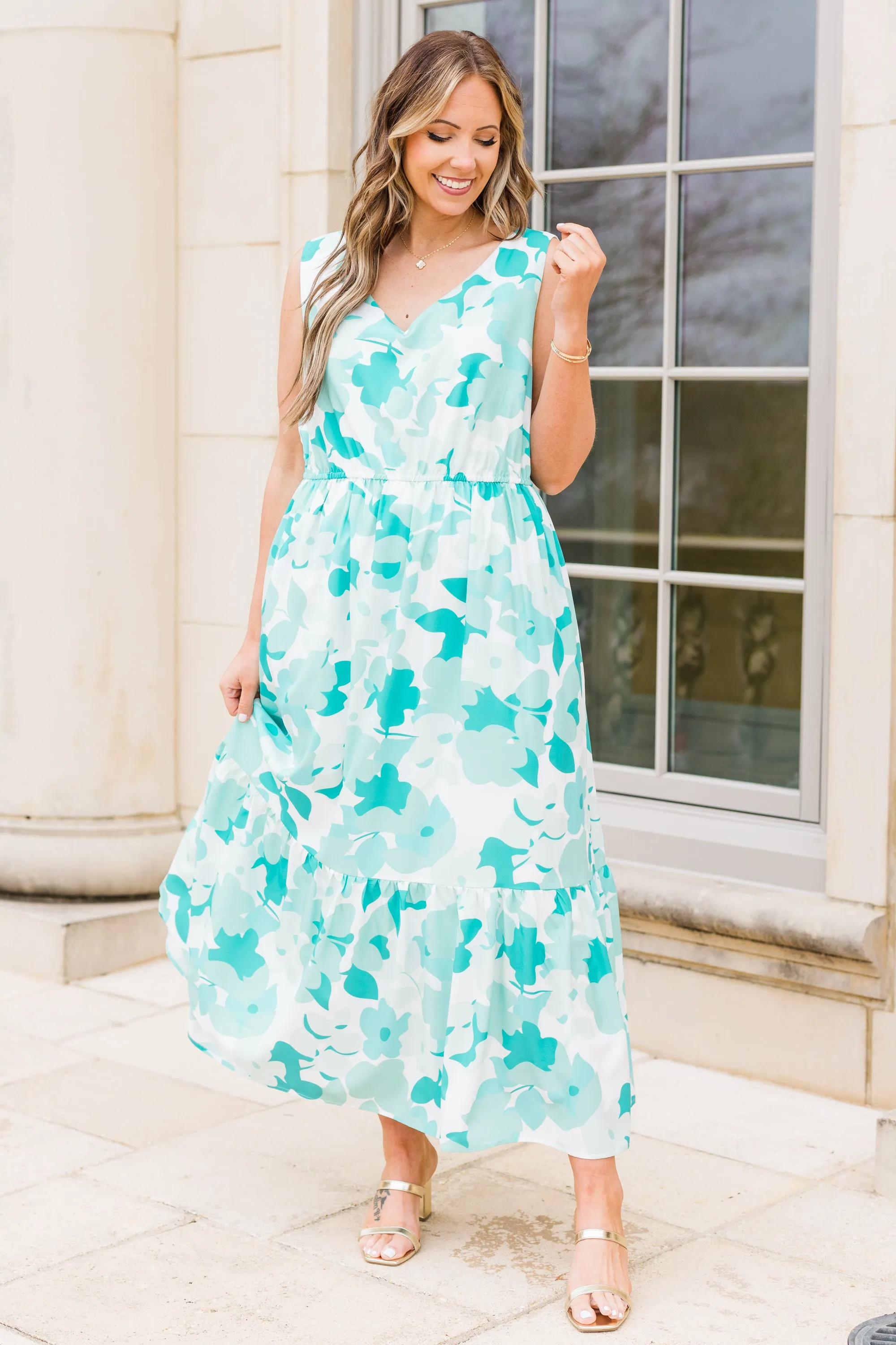 Memories We Shared Dress, Green