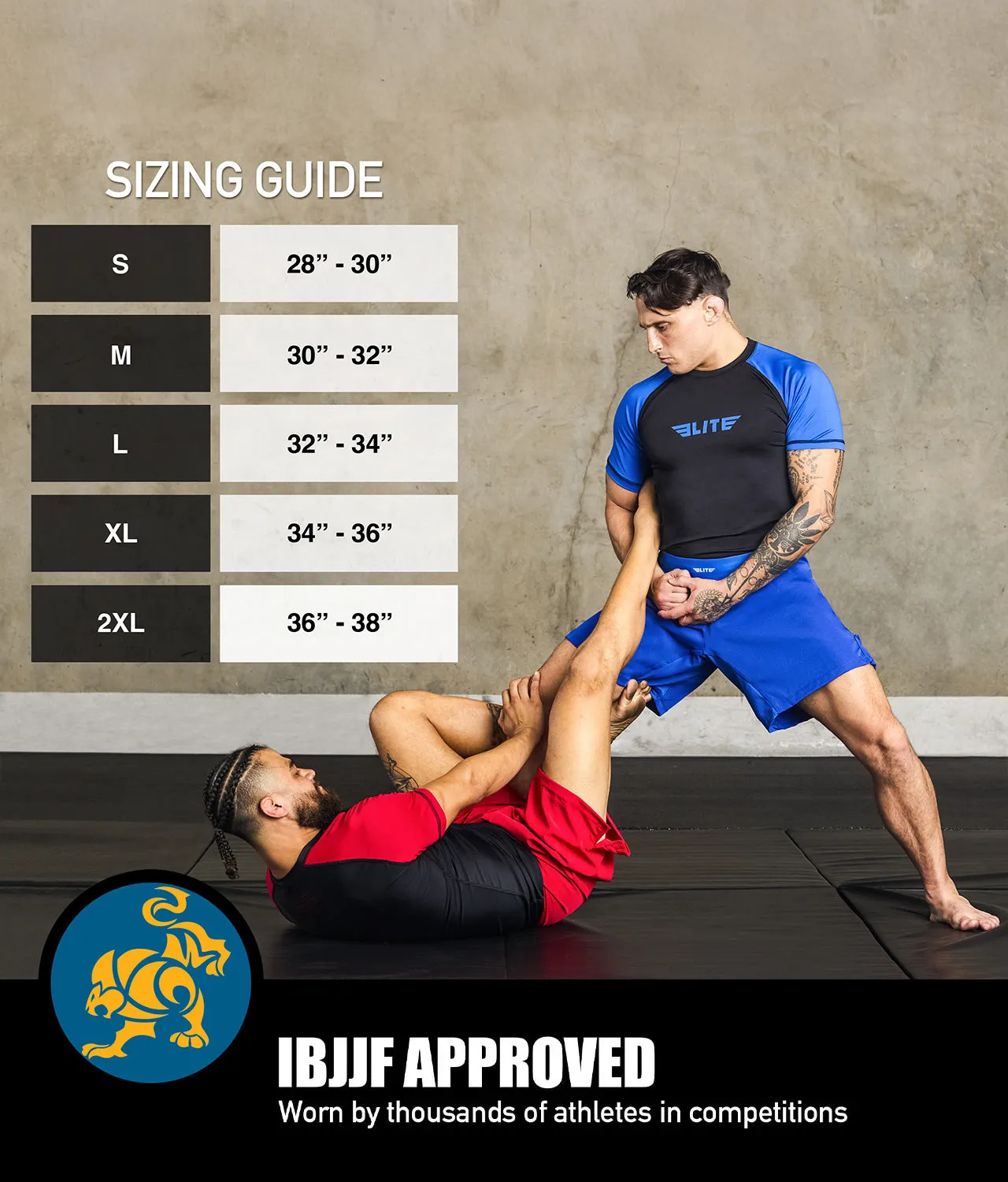 Men's Black Jack Blue Wrestling Shorts