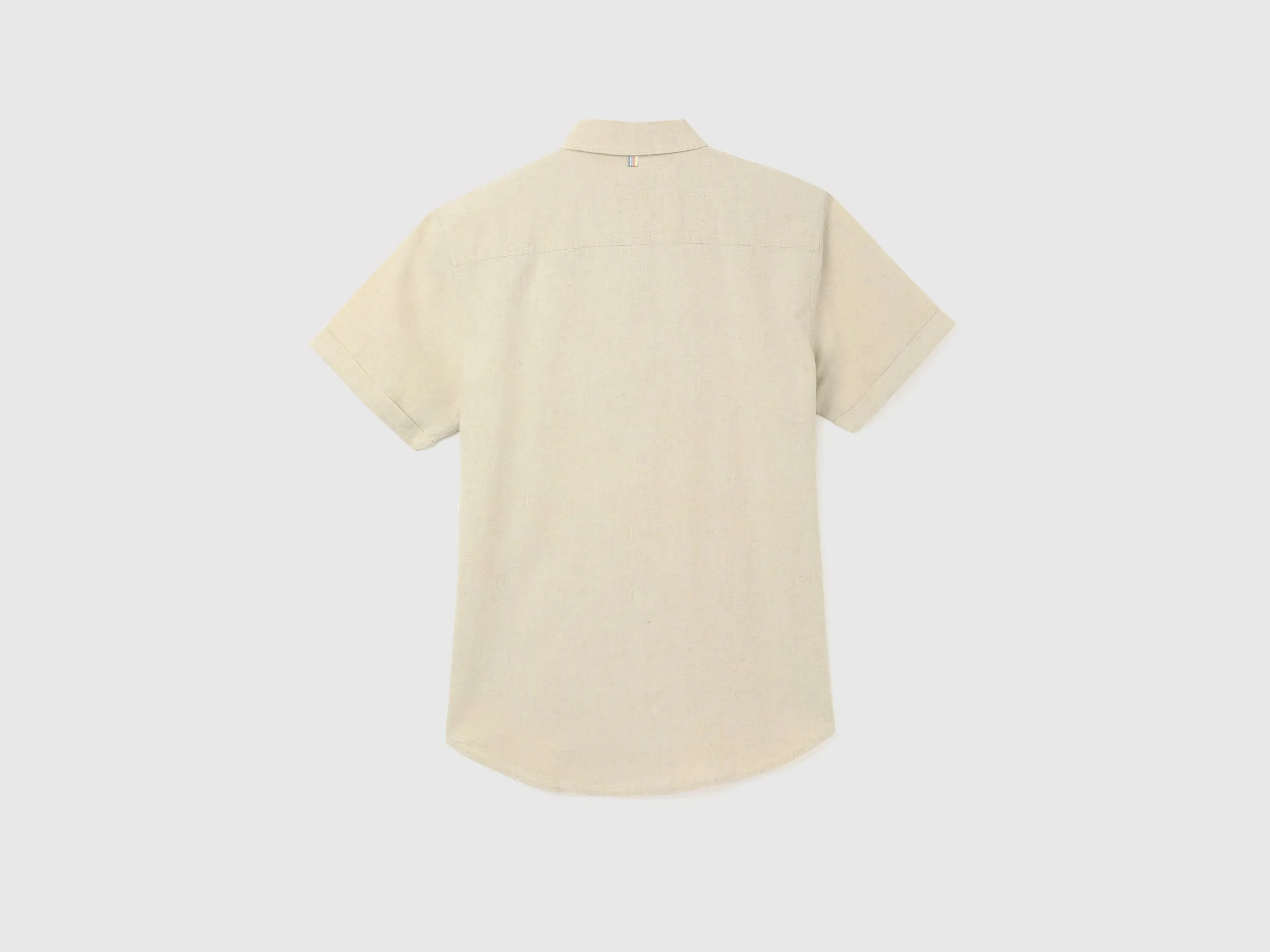 Men's Slim Fit Spread Collar Solid Shirts