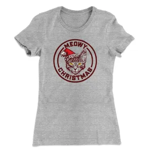 Meowy Christmas Women's T-Shirt