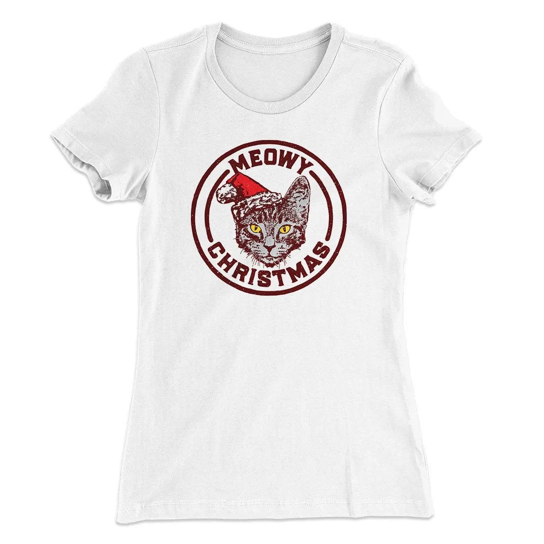 Meowy Christmas Women's T-Shirt