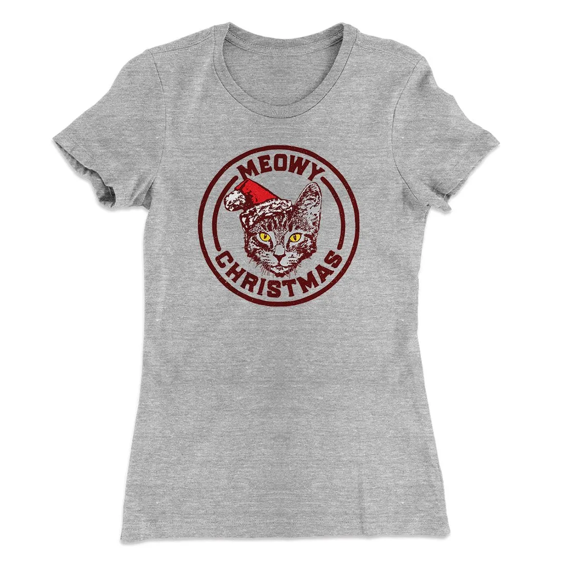 Meowy Christmas Women's T-Shirt