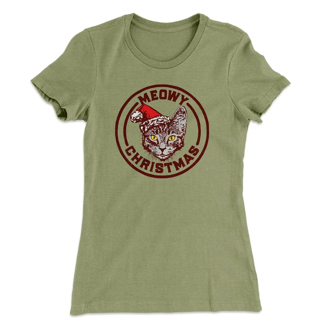 Meowy Christmas Women's T-Shirt